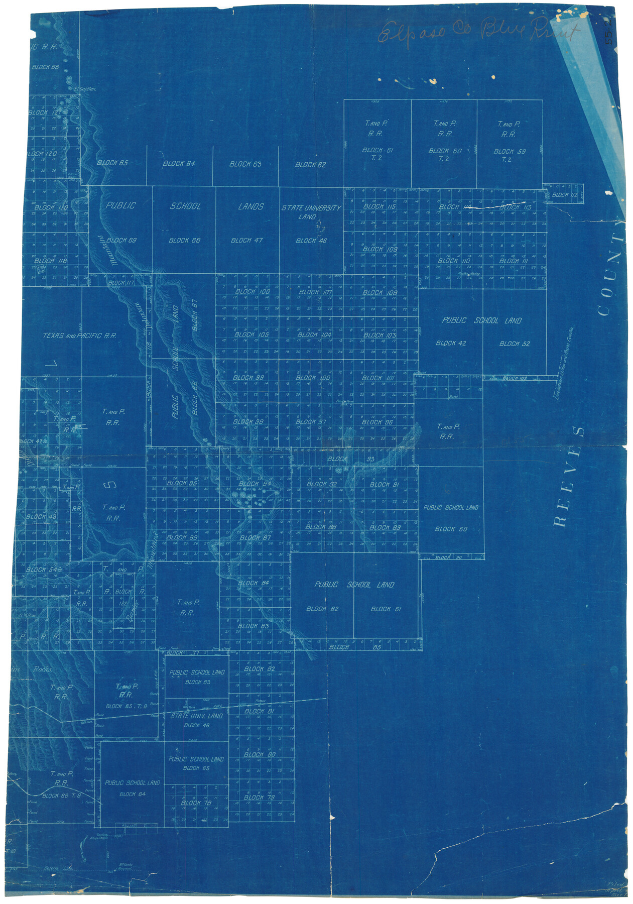 90505, [Eastern part of Culberson County], Twichell Survey Records