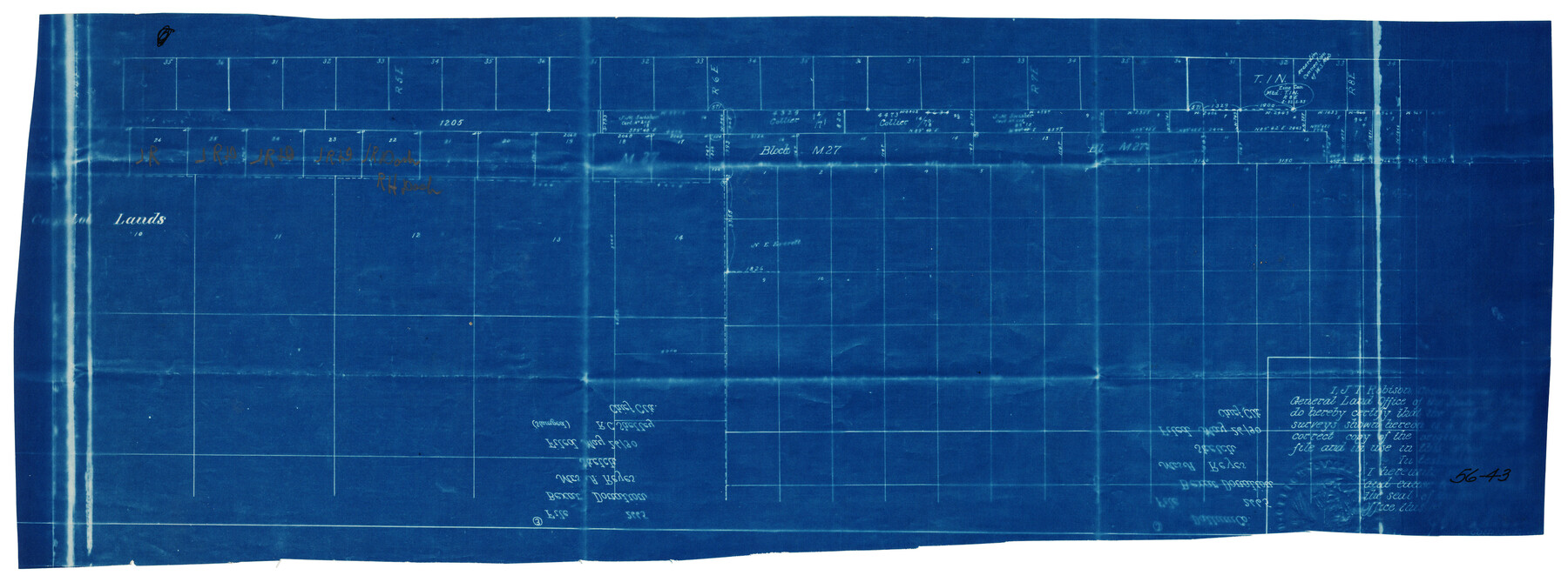 90522, [North County Line], Twichell Survey Records