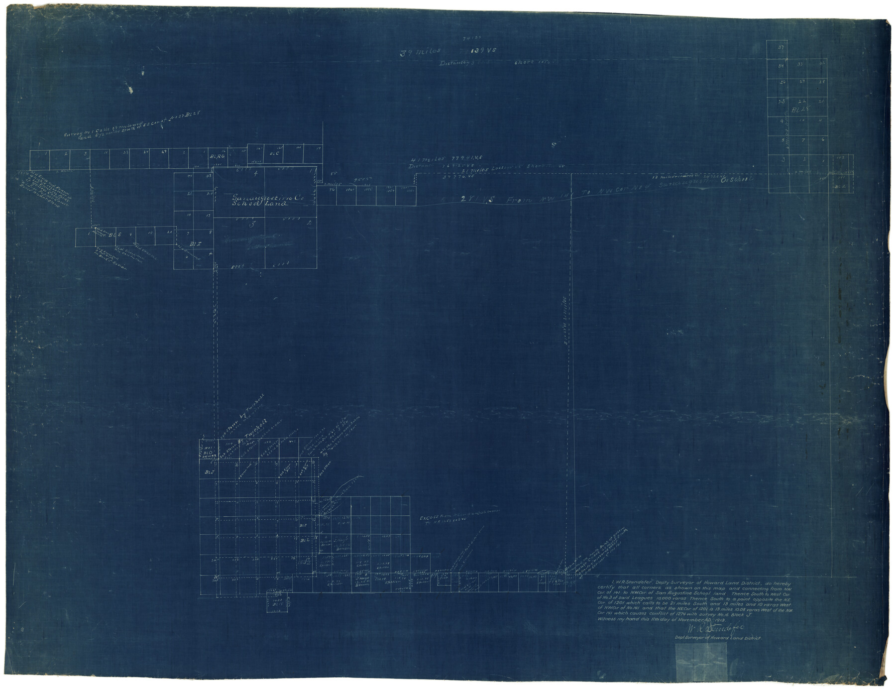 9054, Garza County Rolled Sketch 9, General Map Collection

