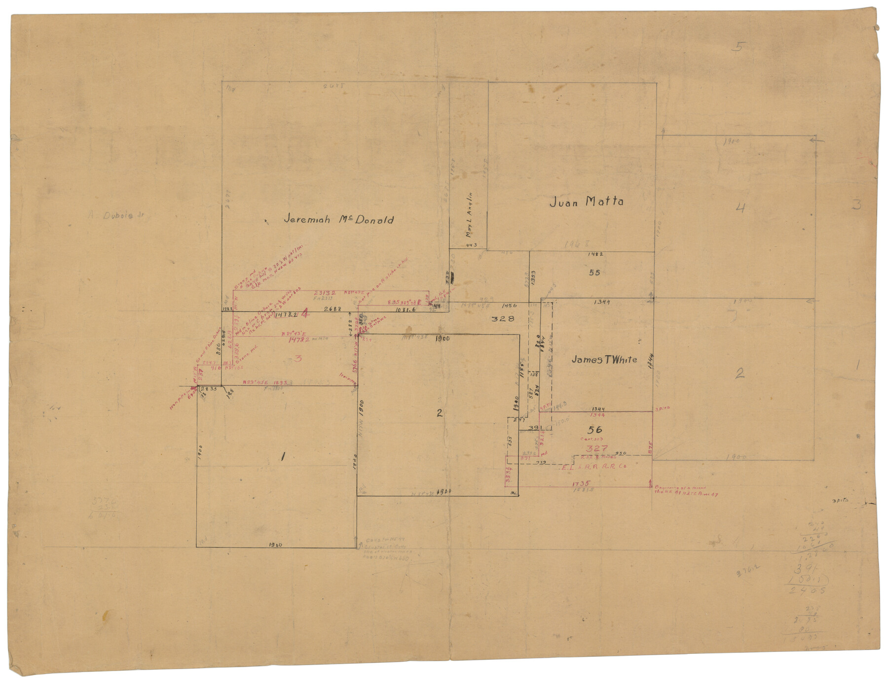 90609, [Block K11], Twichell Survey Records