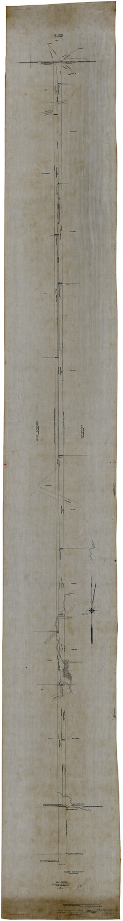 9064, Gregg County Rolled Sketch MHH1, General Map Collection
