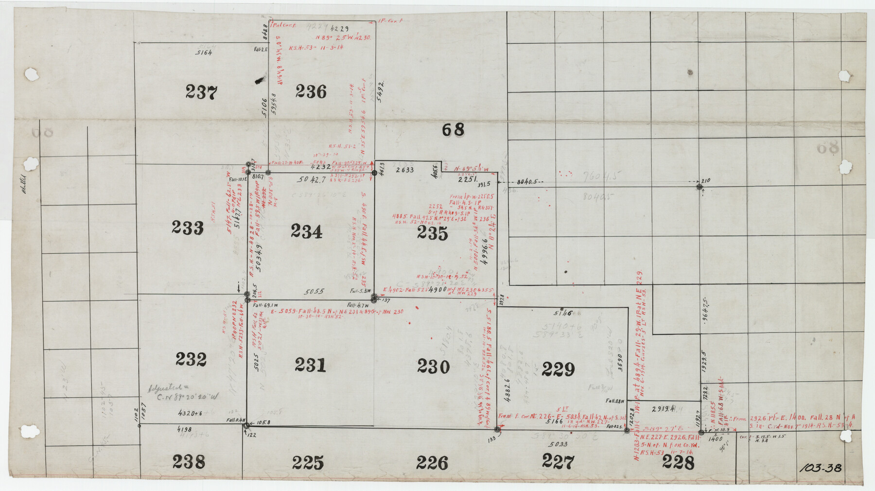 90677, [Capitol Leagues 225-238], Twichell Survey Records