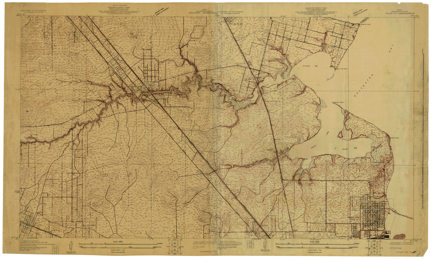 9087, Galveston County Rolled Sketch US, General Map Collection
