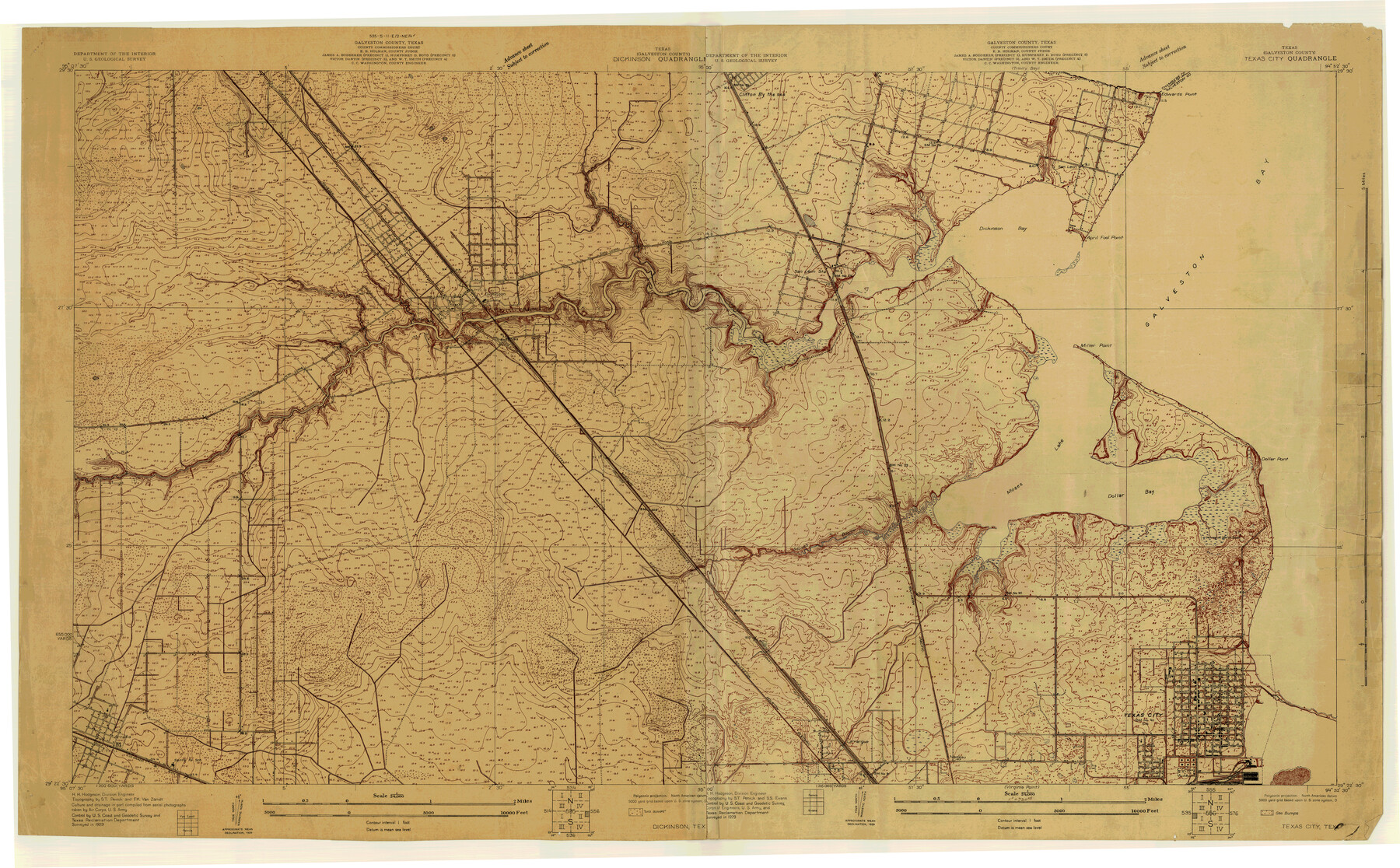 9087, Galveston County Rolled Sketch US, General Map Collection