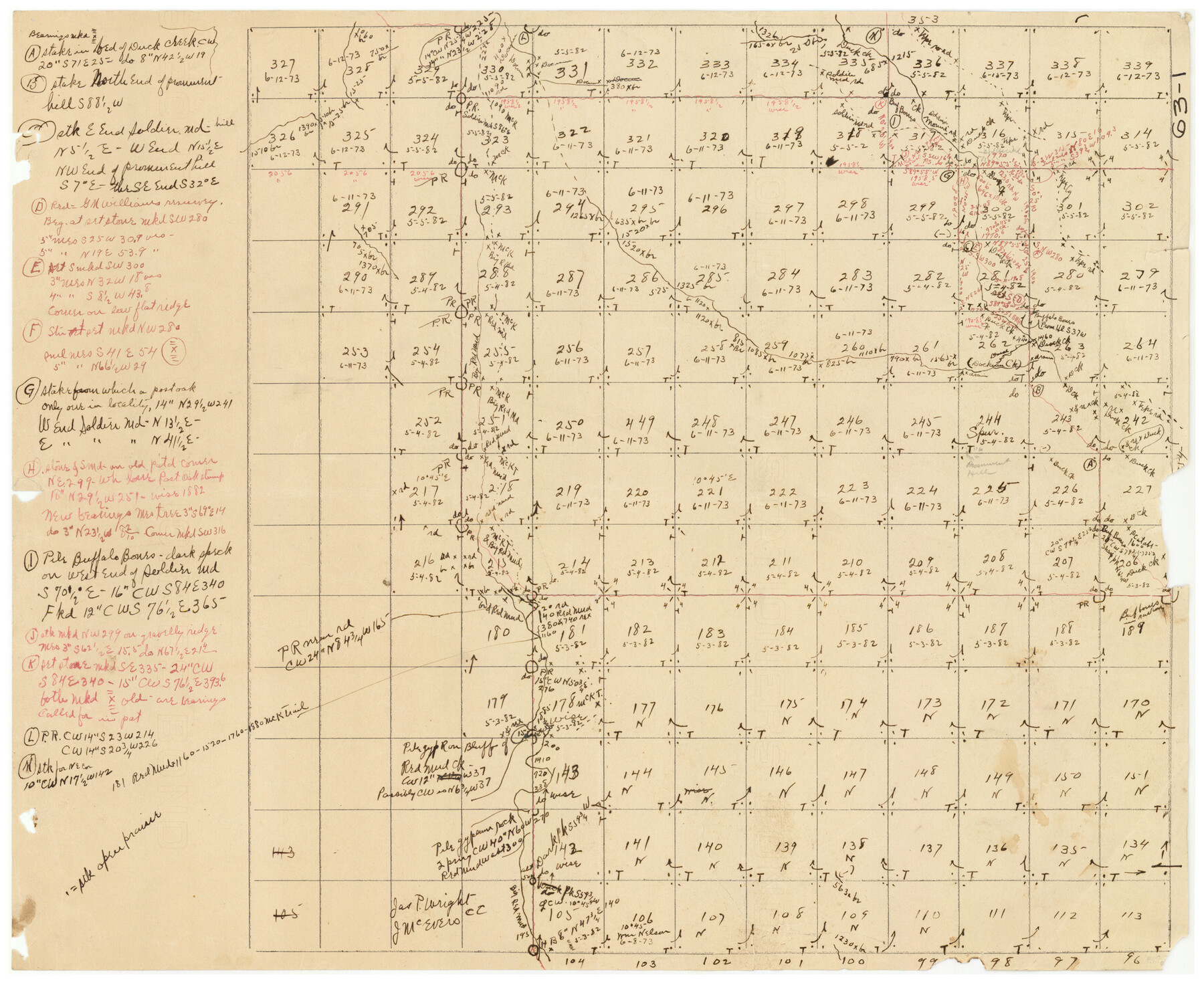 90940, [H. & G. N. Block 1], Twichell Survey Records