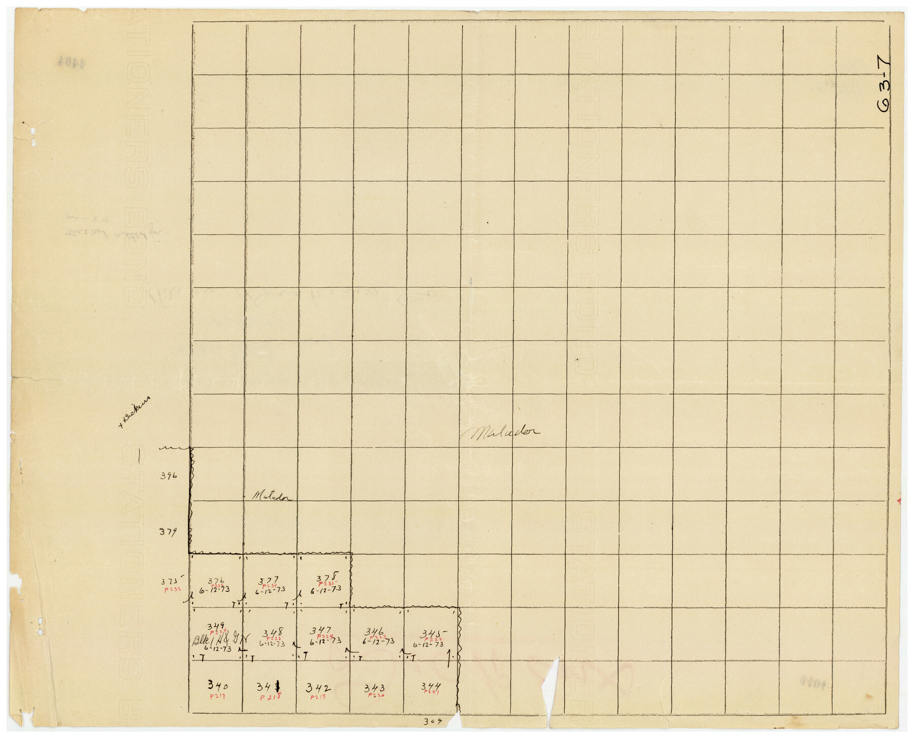 90946, [H. & G. N. Block 1], Twichell Survey Records