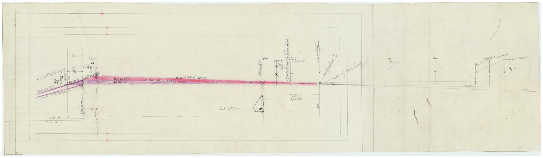 91265, [Vicinity and related to the Wilson Strickland Survey], Twichell Survey Records