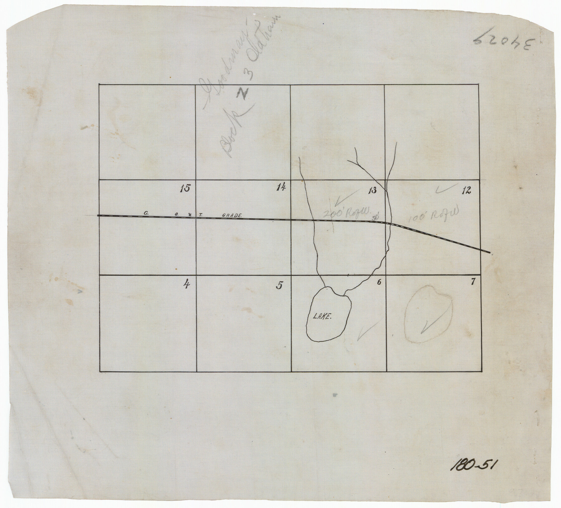 91451, [Block K5, Section 13], Twichell Survey Records