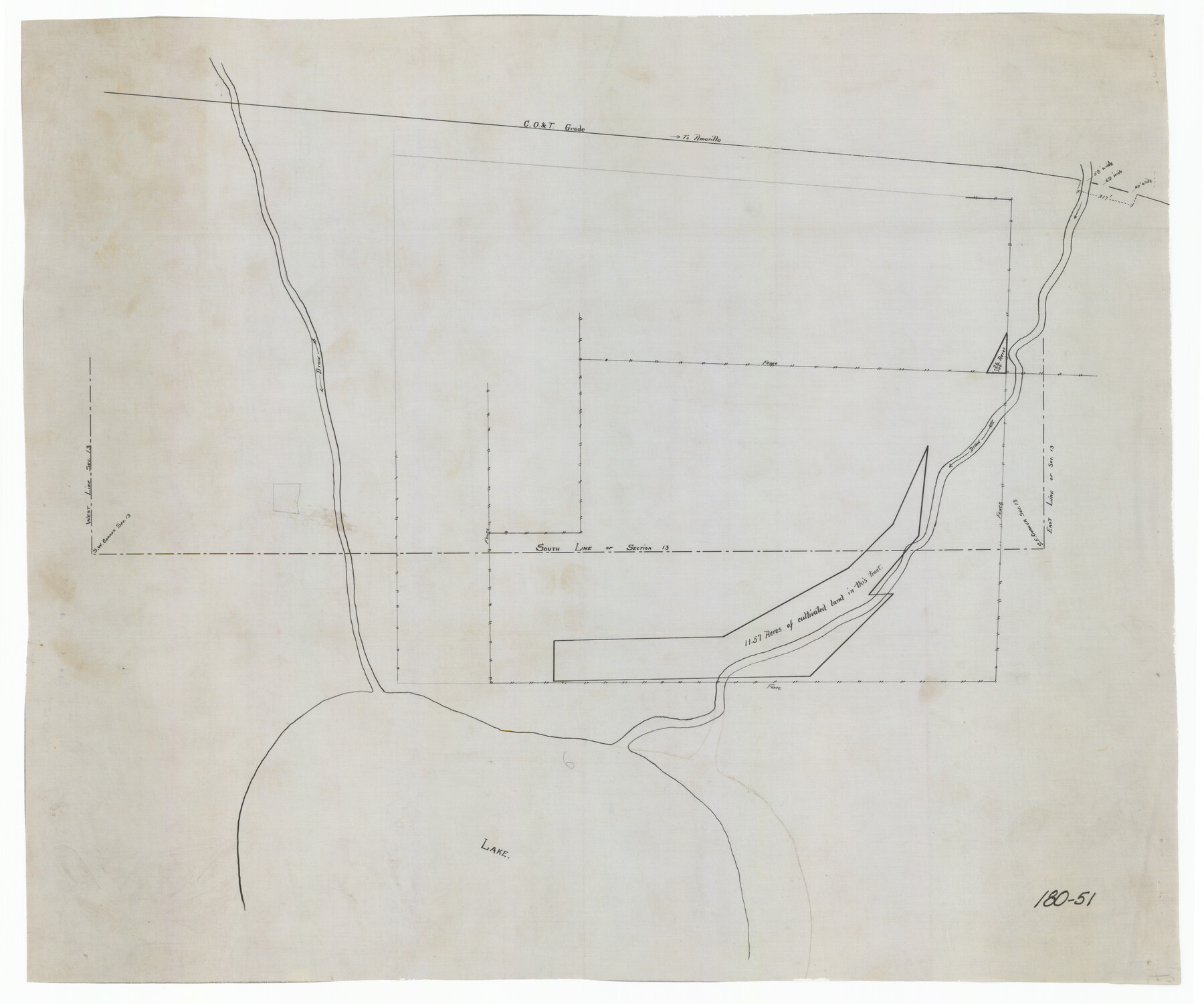 91452, [Block K5, Section 13], Twichell Survey Records