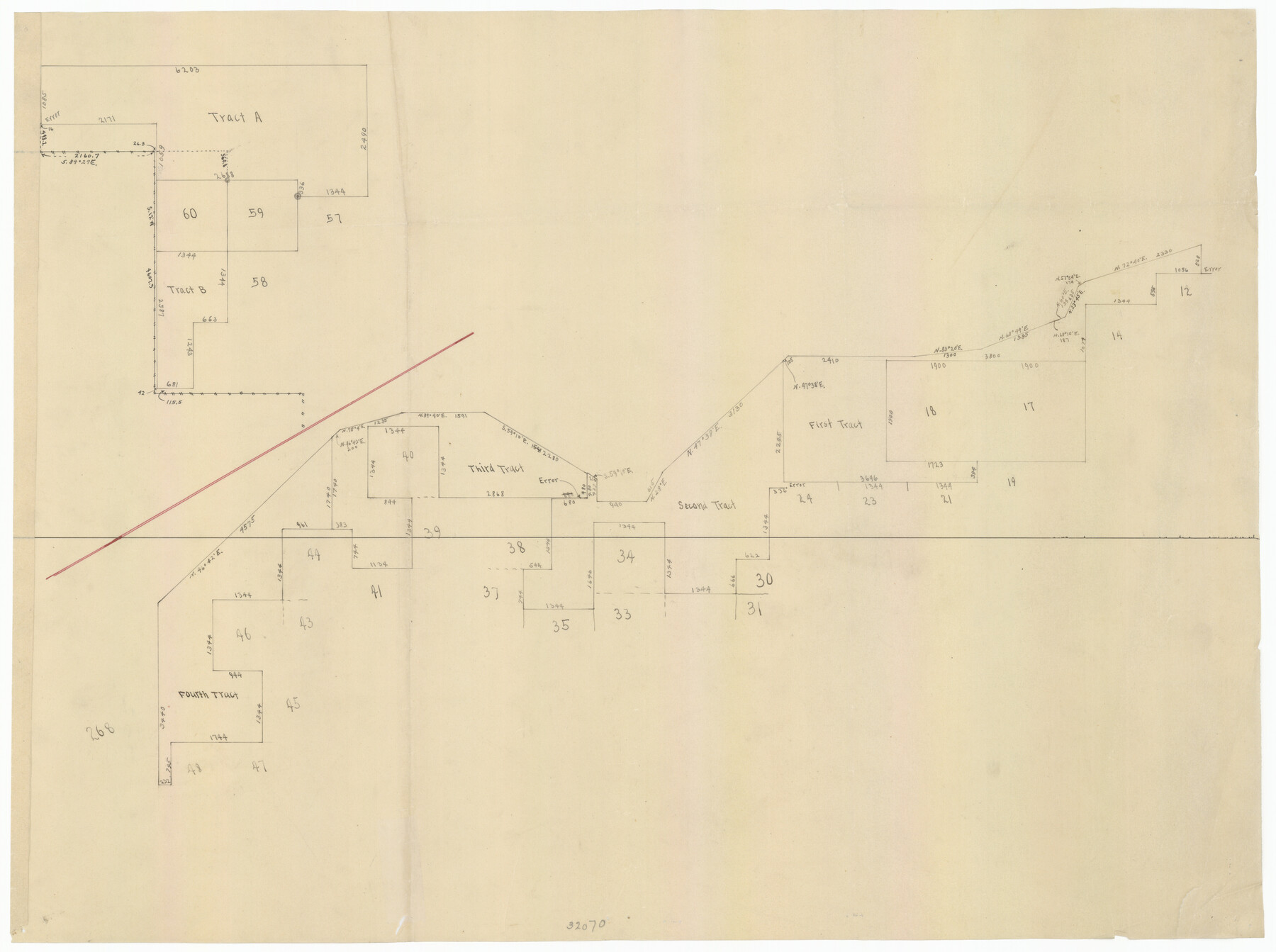 91480, Bravo Deed, Instrument 24, Tract A and Tract B, Twichell Survey Records