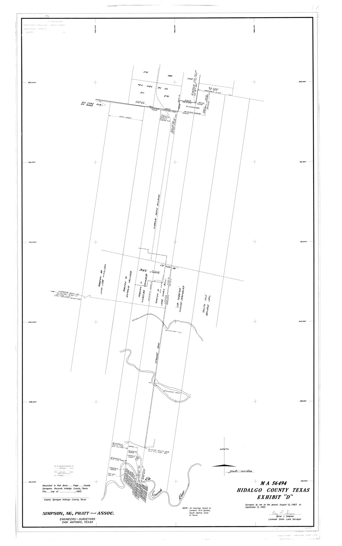 9172, Hidalgo County Rolled Sketch 17, General Map Collection