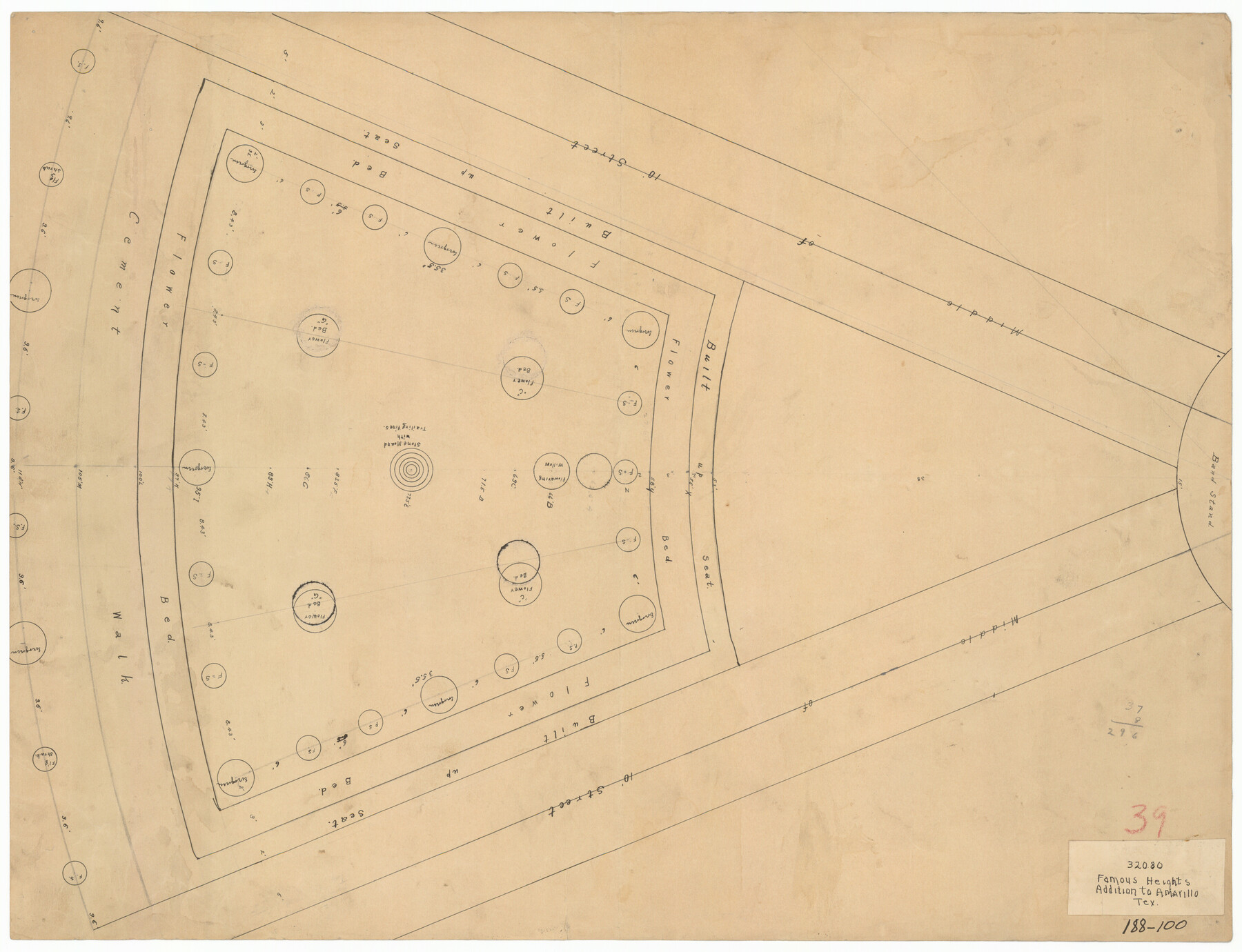 91786, [Famous Heights Addition to Amarillo, Texas], Twichell Survey Records