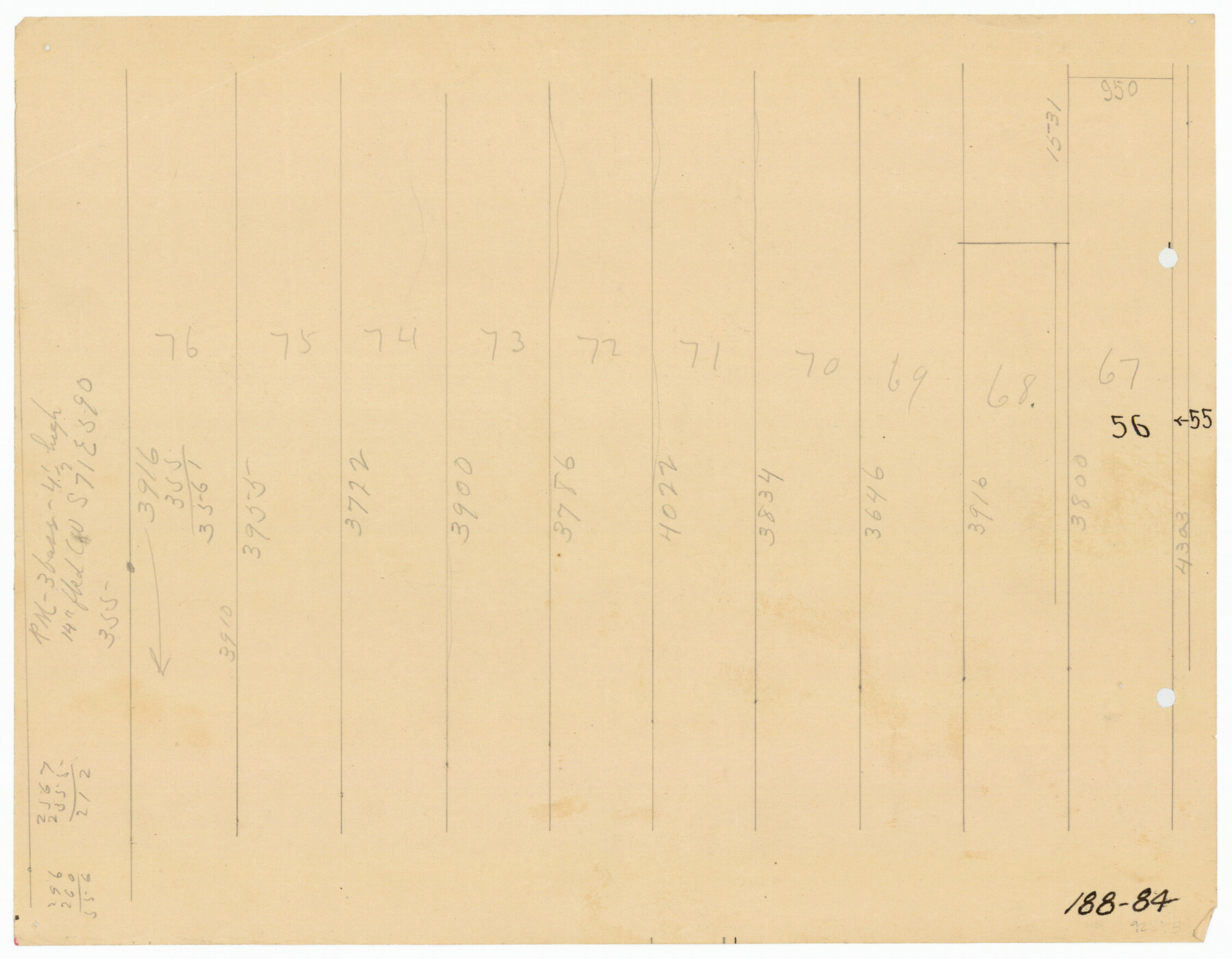 91789, [Sections 67-76, Block 47], Twichell Survey Records