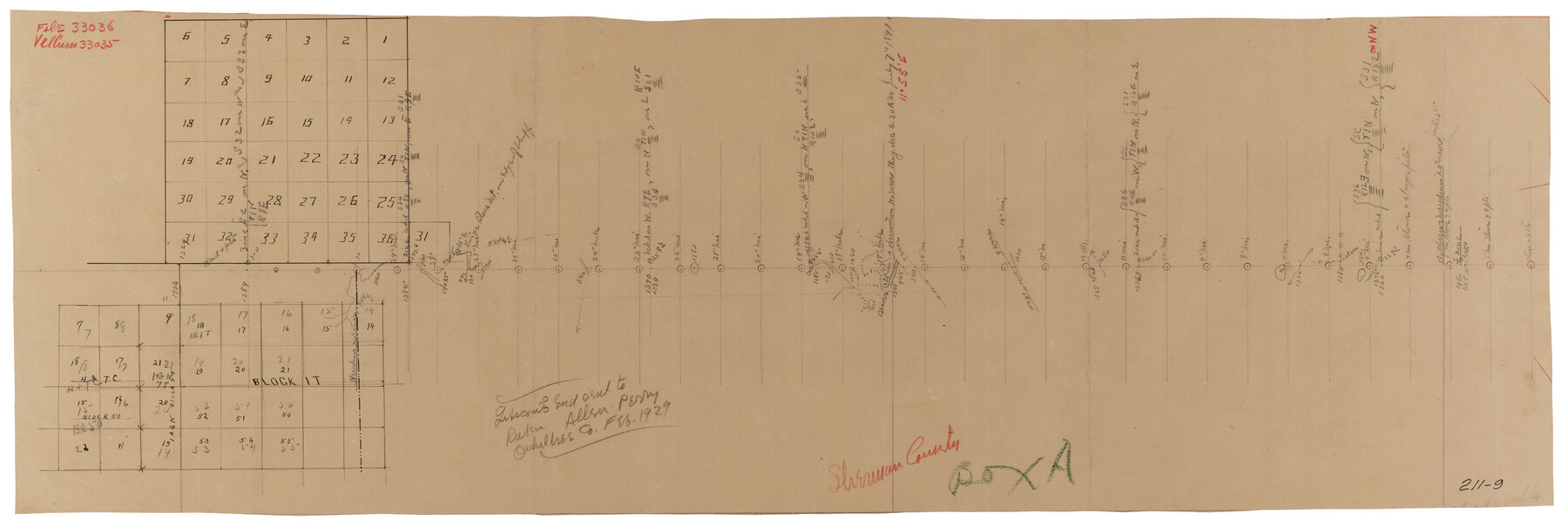 91836, [Block IT], Twichell Survey Records