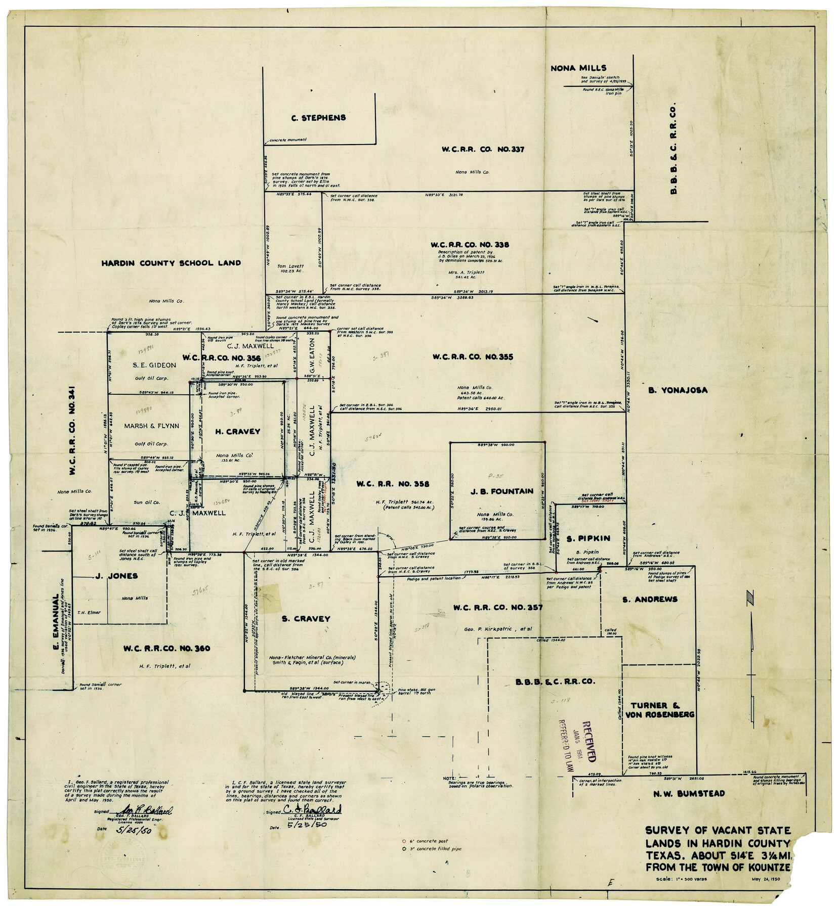 9188, Hardin County Rolled Sketch 13, General Map Collection
