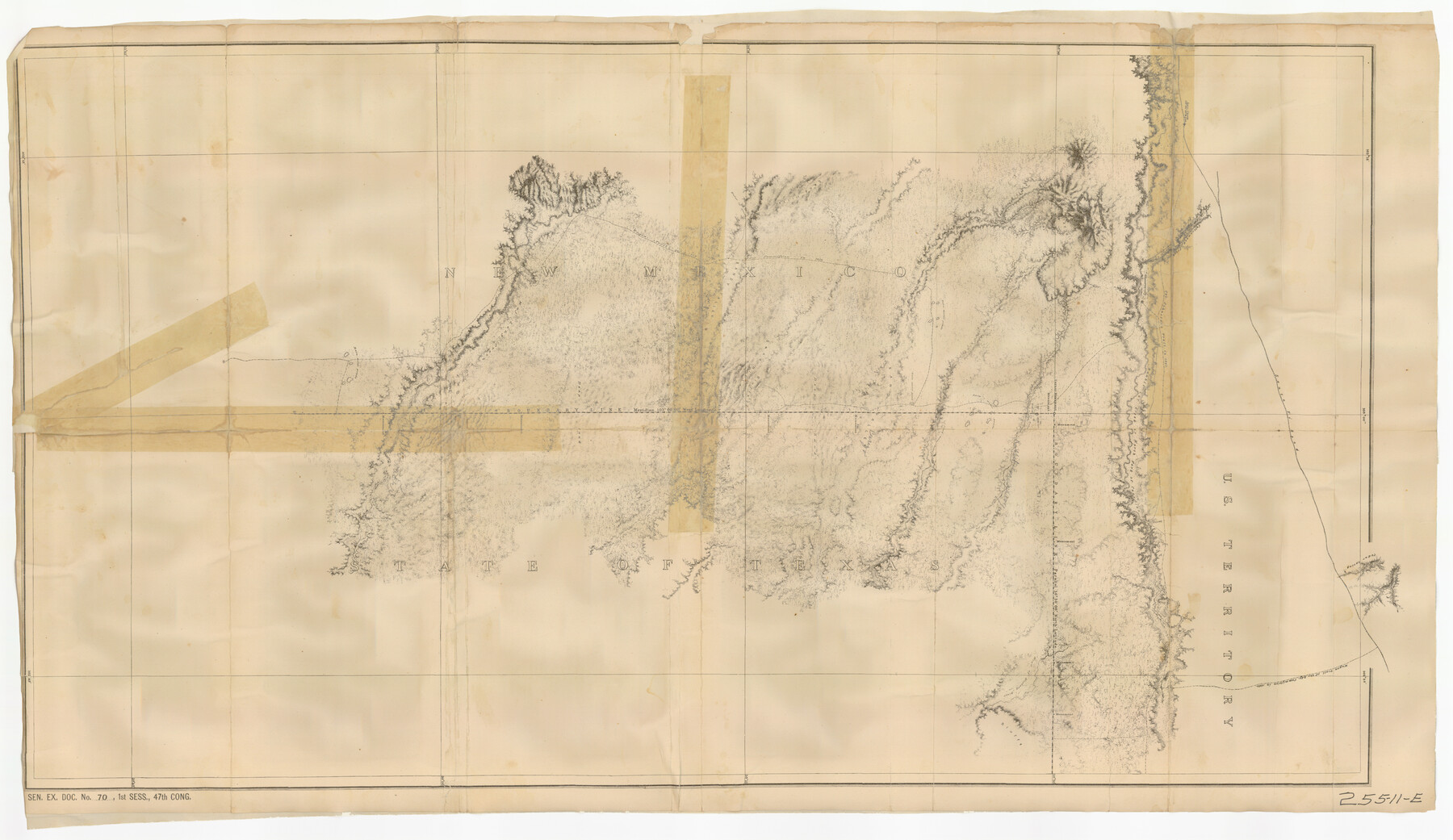 92081, [Texas Boundary Line], Twichell Survey Records