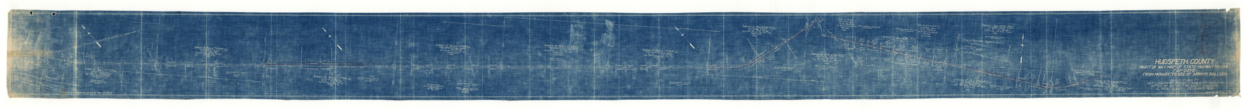 9216, Hudspeth County Rolled Sketch 43, General Map Collection