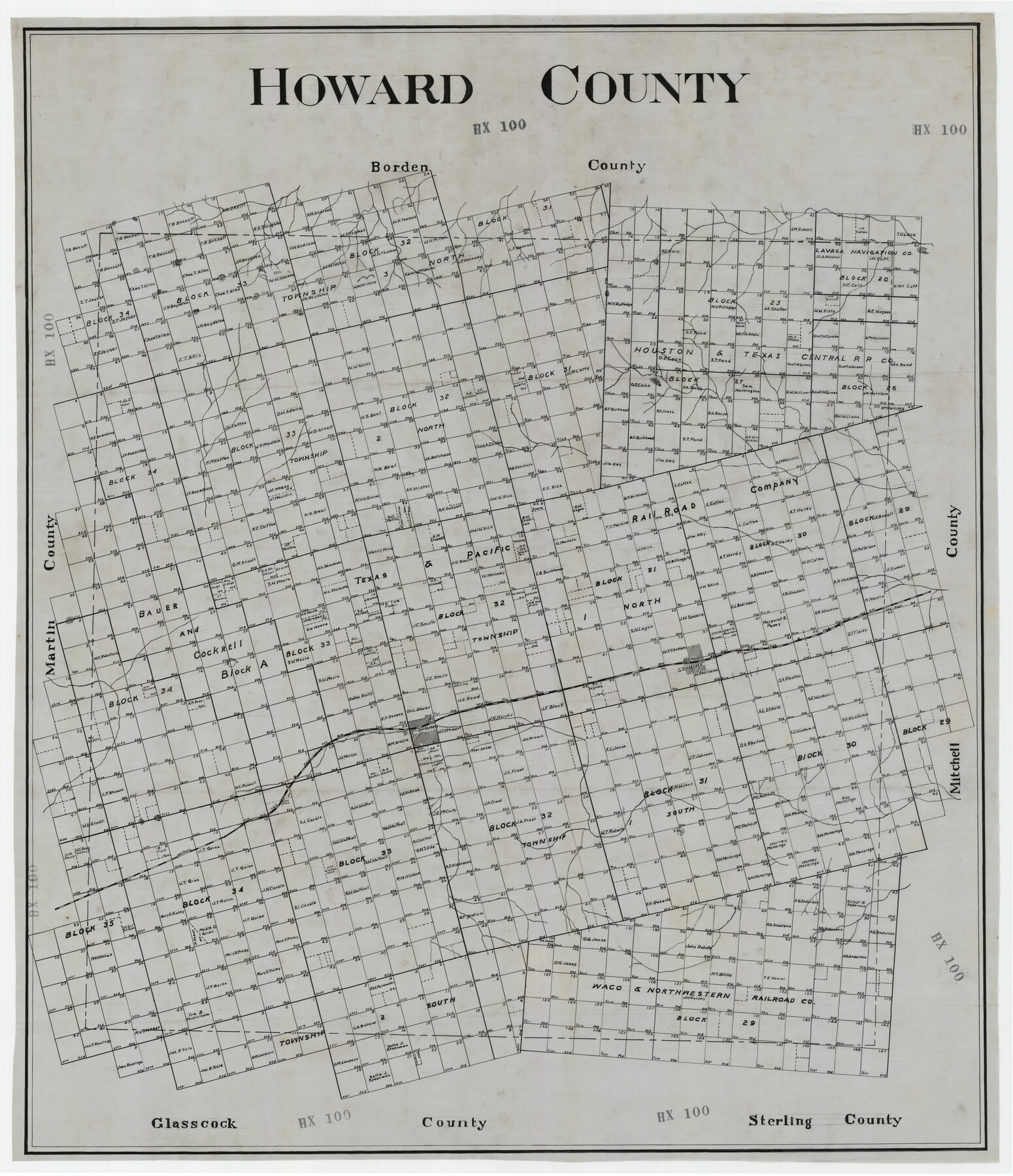 92198, Howard County, Twichell Survey Records