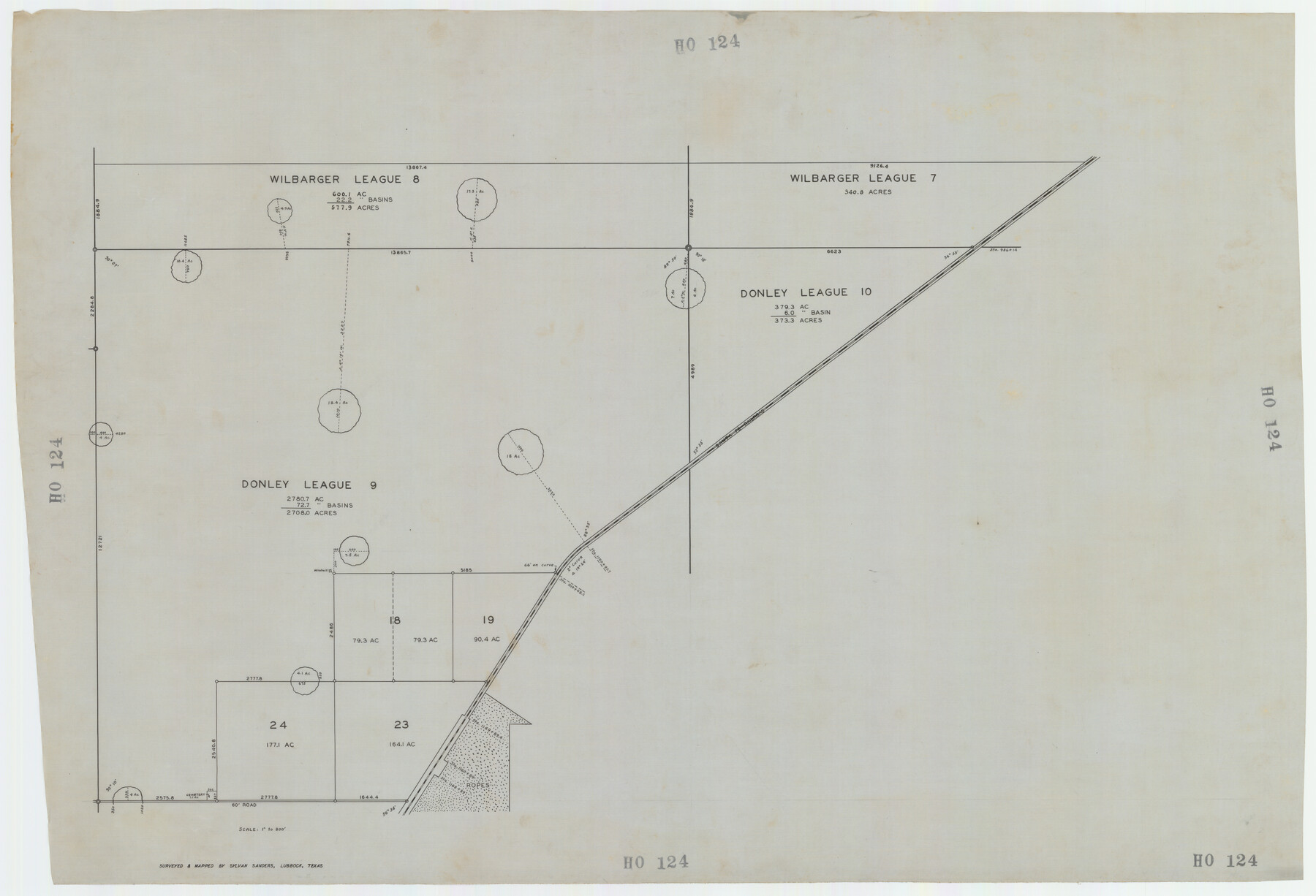 92216, [Leagues 7, 8, 9, and 10], Twichell Survey Records