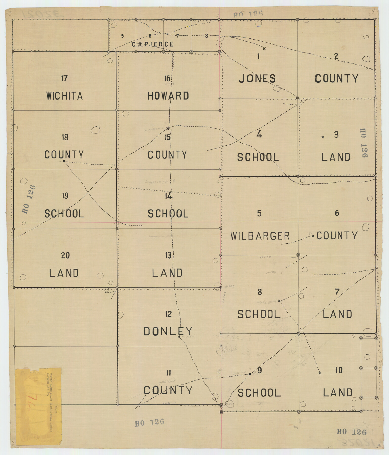 92252, [Leagues 1-20], Twichell Survey Records