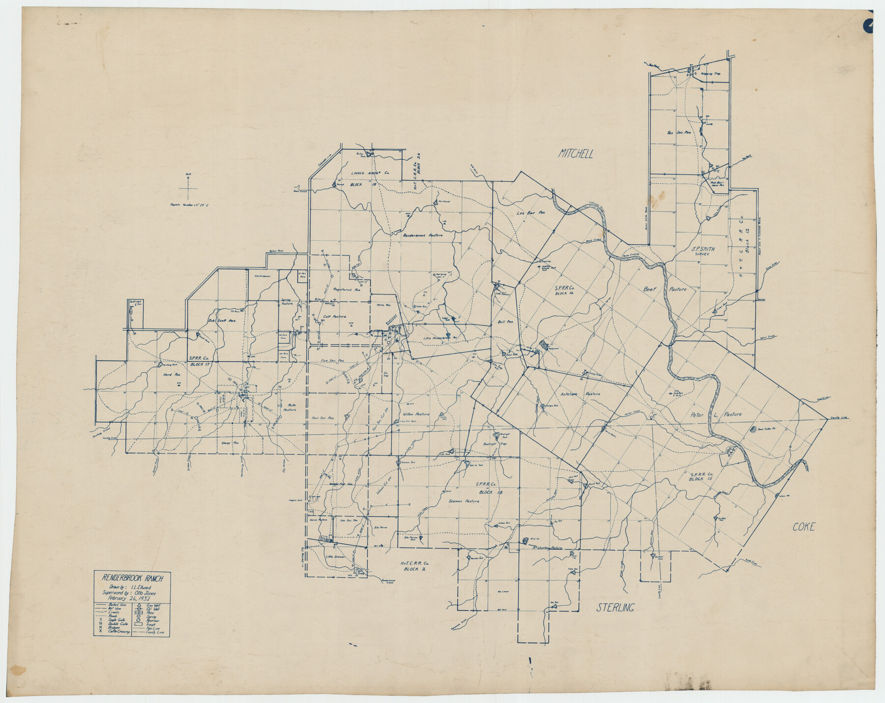 92279, Renderbrook Ranch, Twichell Survey Records