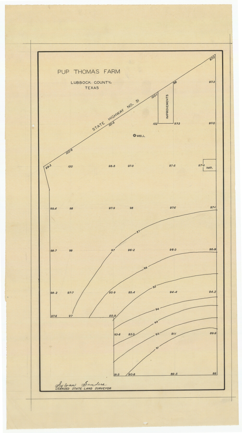 92326, Pup Thomas Farm, Twichell Survey Records