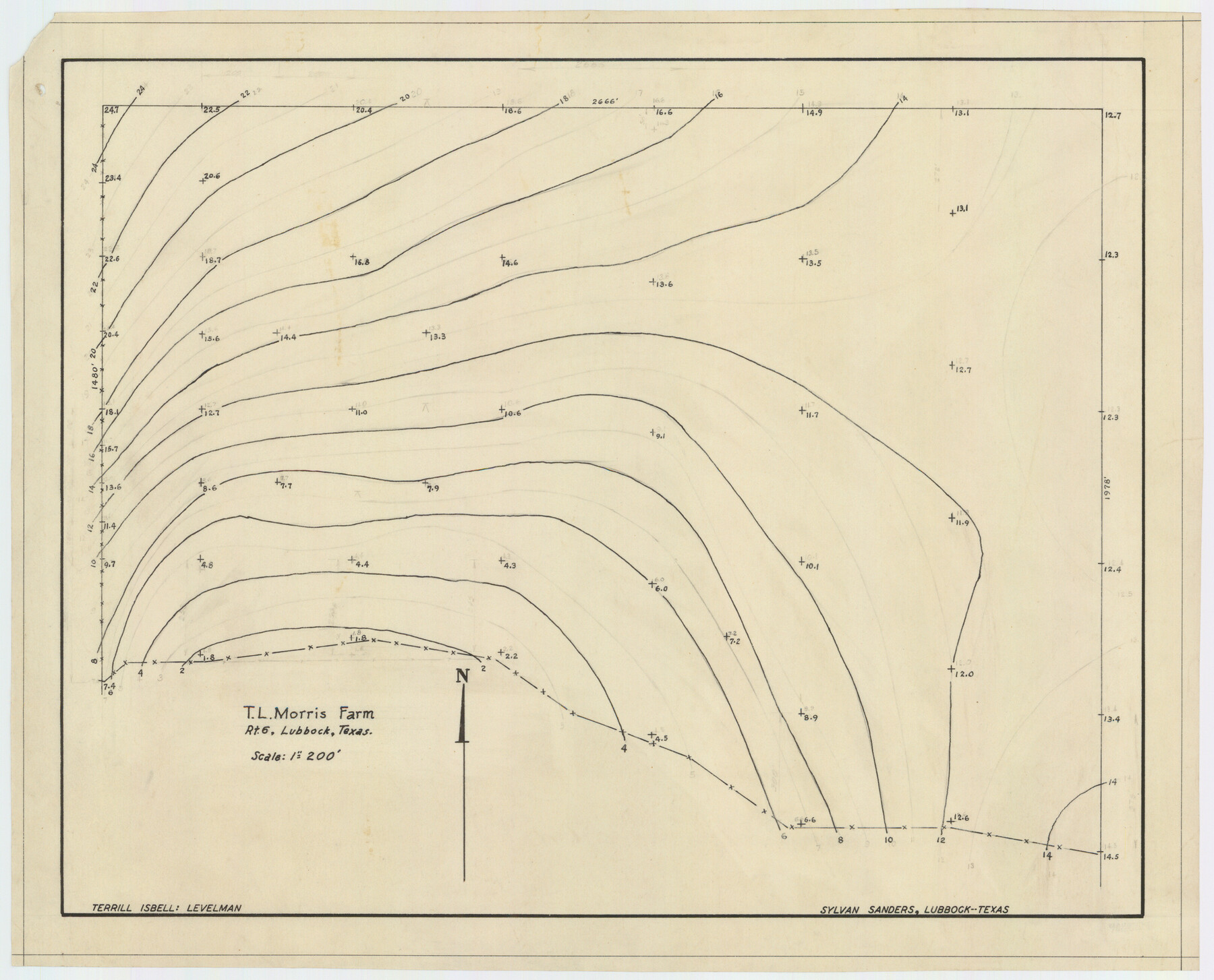 92341, T. L. Morris Farm Rt. 6, Twichell Survey Records