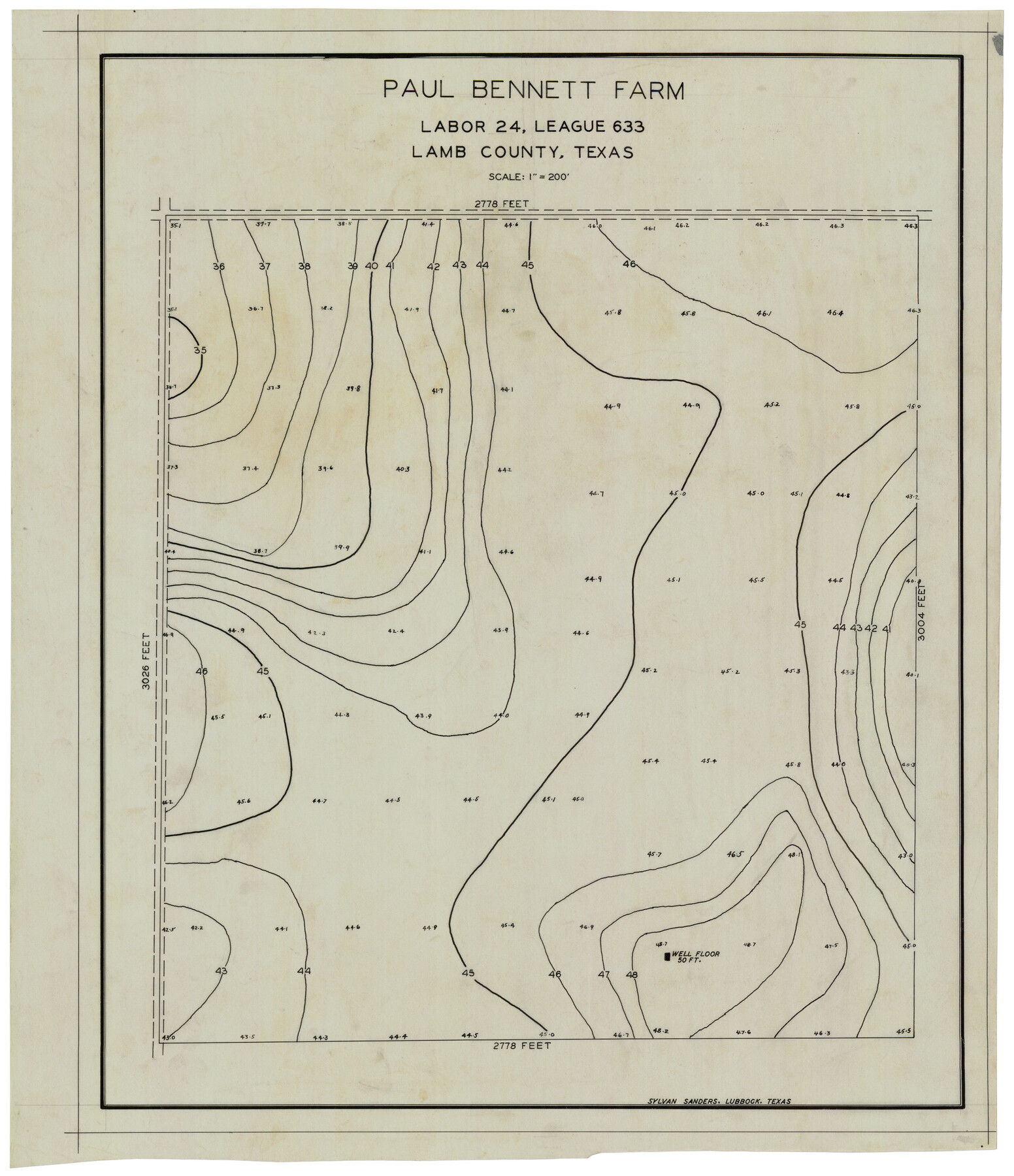 92409, Paul Bennett Farm, Twichell Survey Records