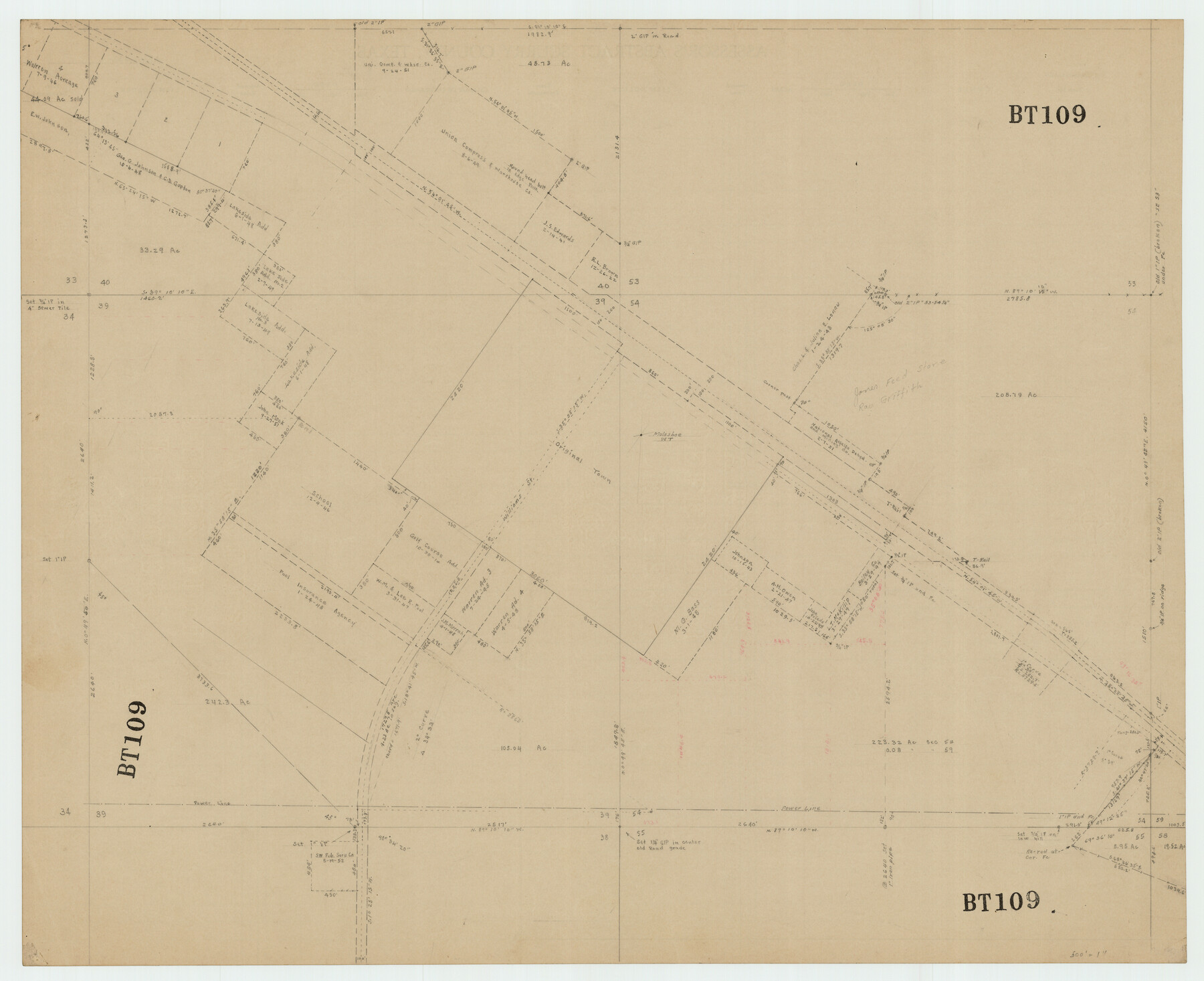 92466, [Muleshoe], Twichell Survey Records