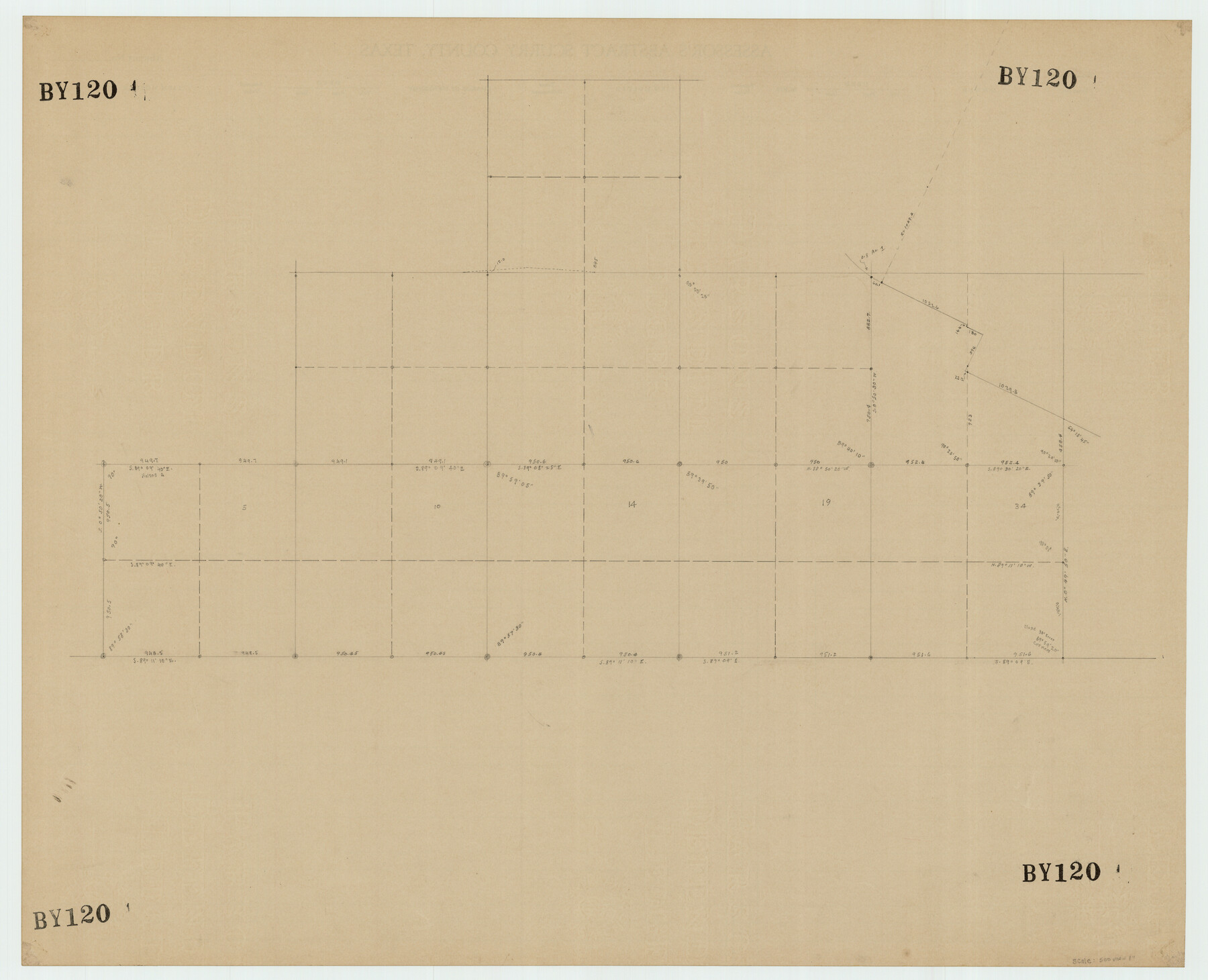 92480, [Sections 5 through 34], Twichell Survey Records