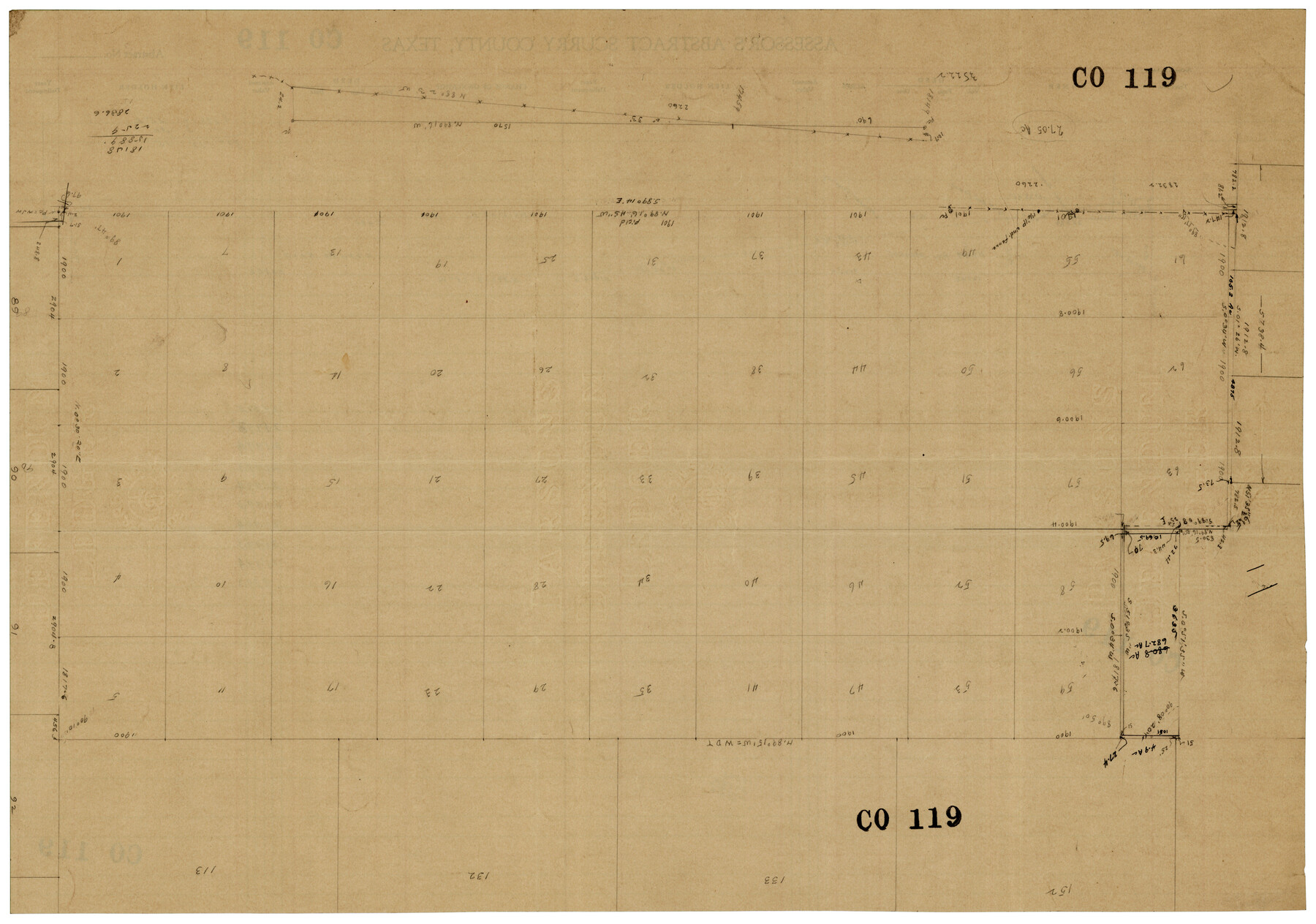 92487, Public School Land Leagues 1 through 63], Twichell Survey Records