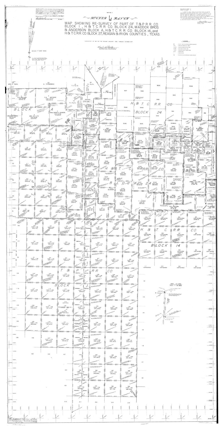 9254, Irion County Rolled Sketch 18C, General Map Collection