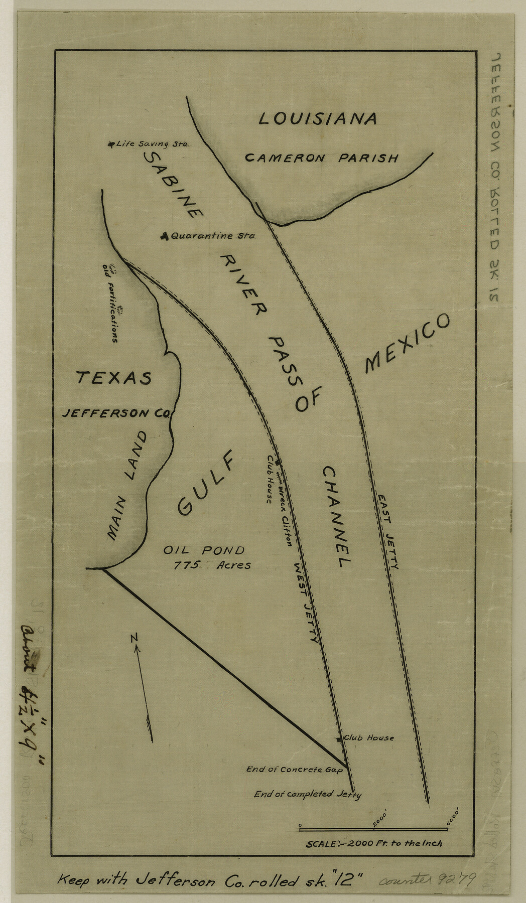 9279, Jefferson County Rolled Sketch 12, General Map Collection