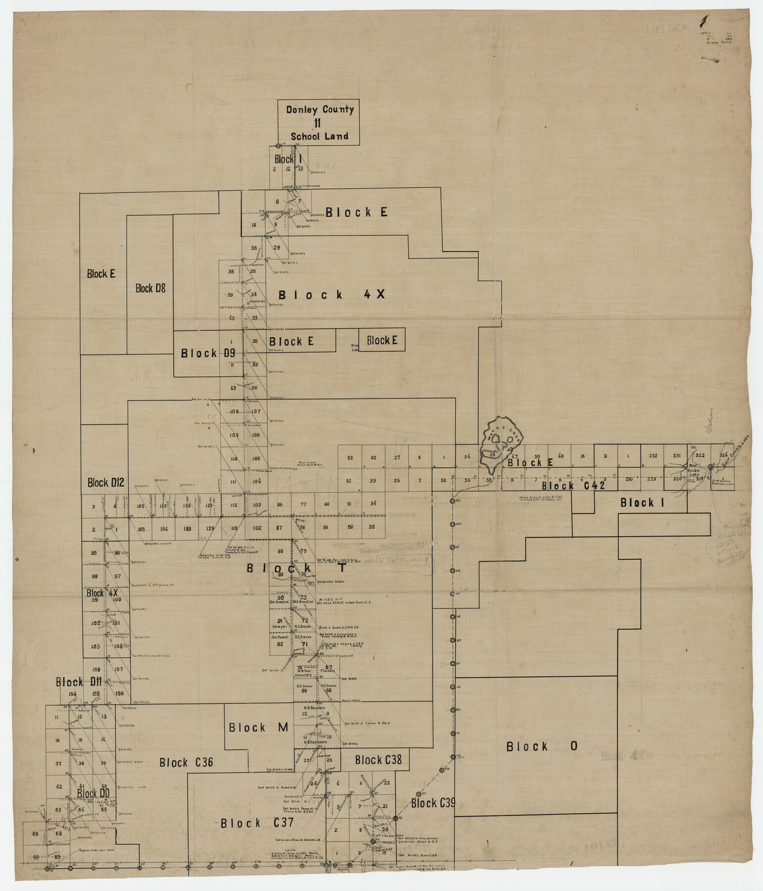 92891, [Blocks Surrounding Block T], Twichell Survey Records