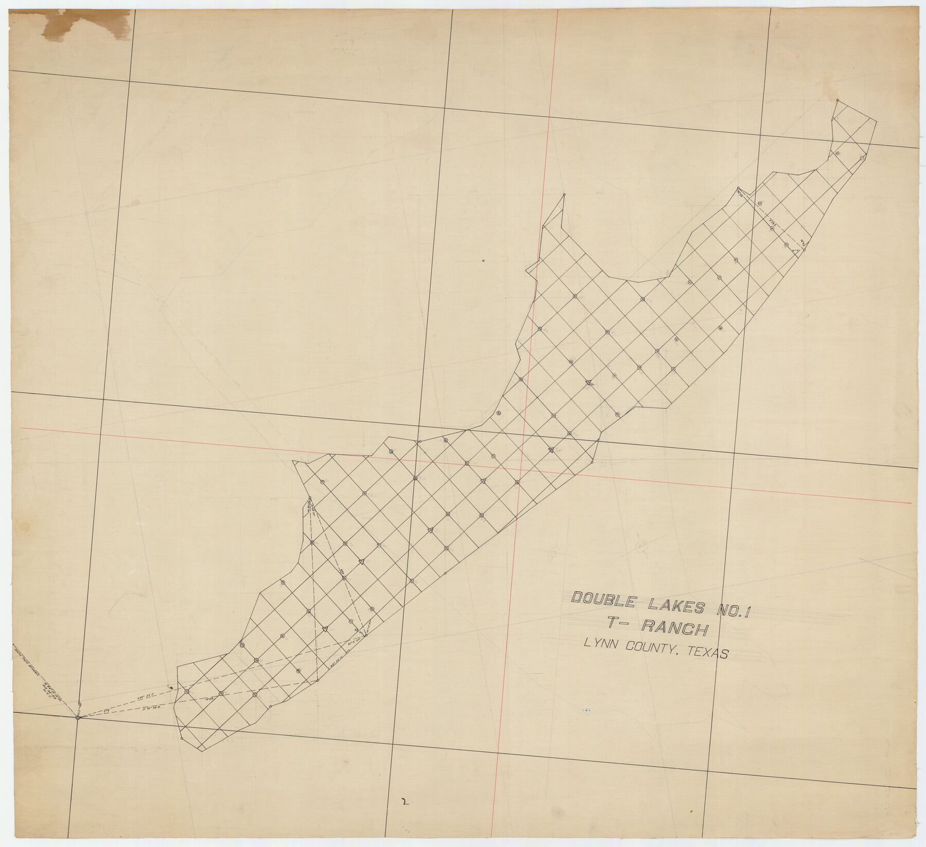 92944, Double Lakes No. 1, T-Ranch, Twichell Survey Records