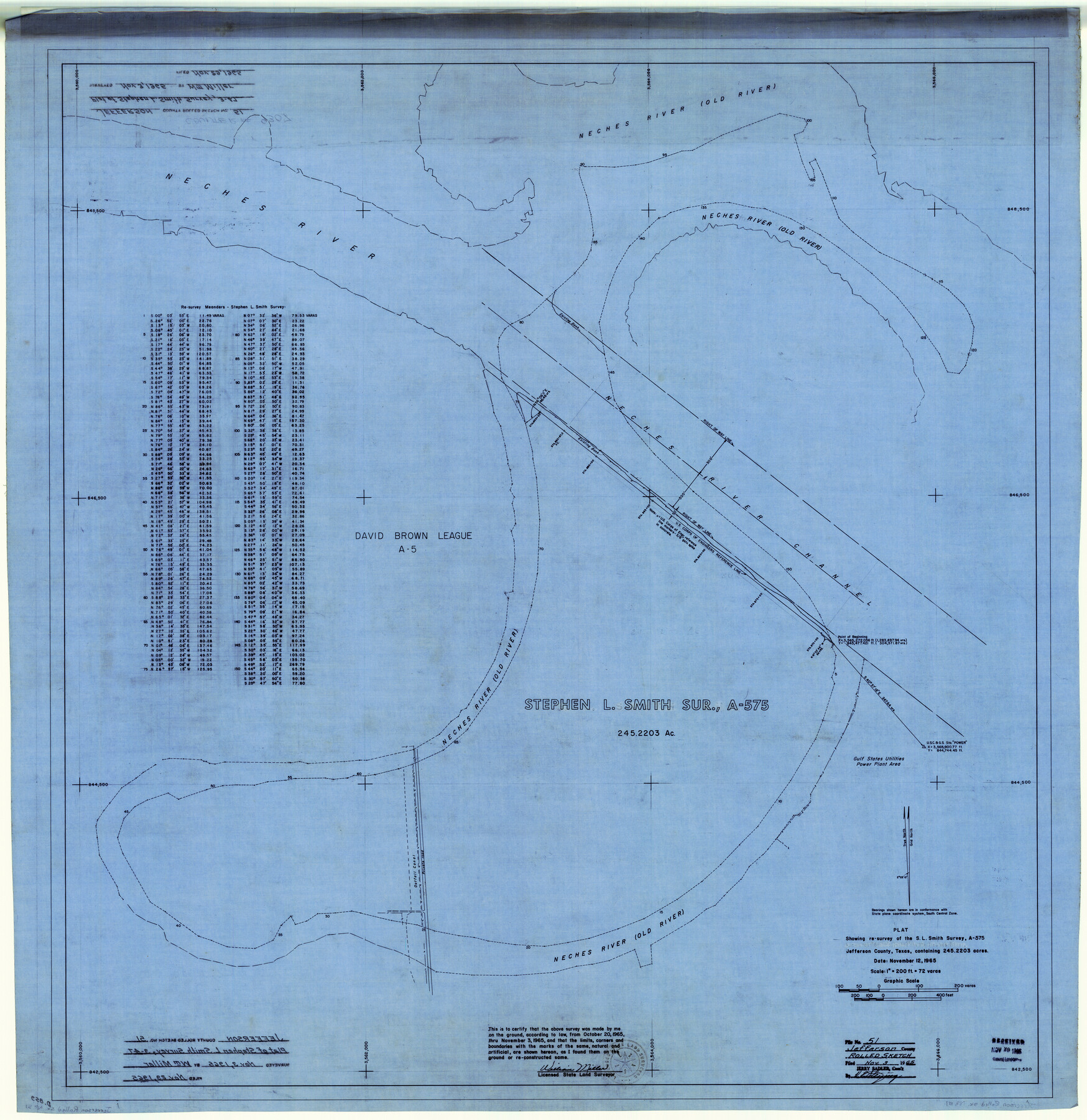 9307, Jefferson County Rolled Sketch 51, General Map Collection