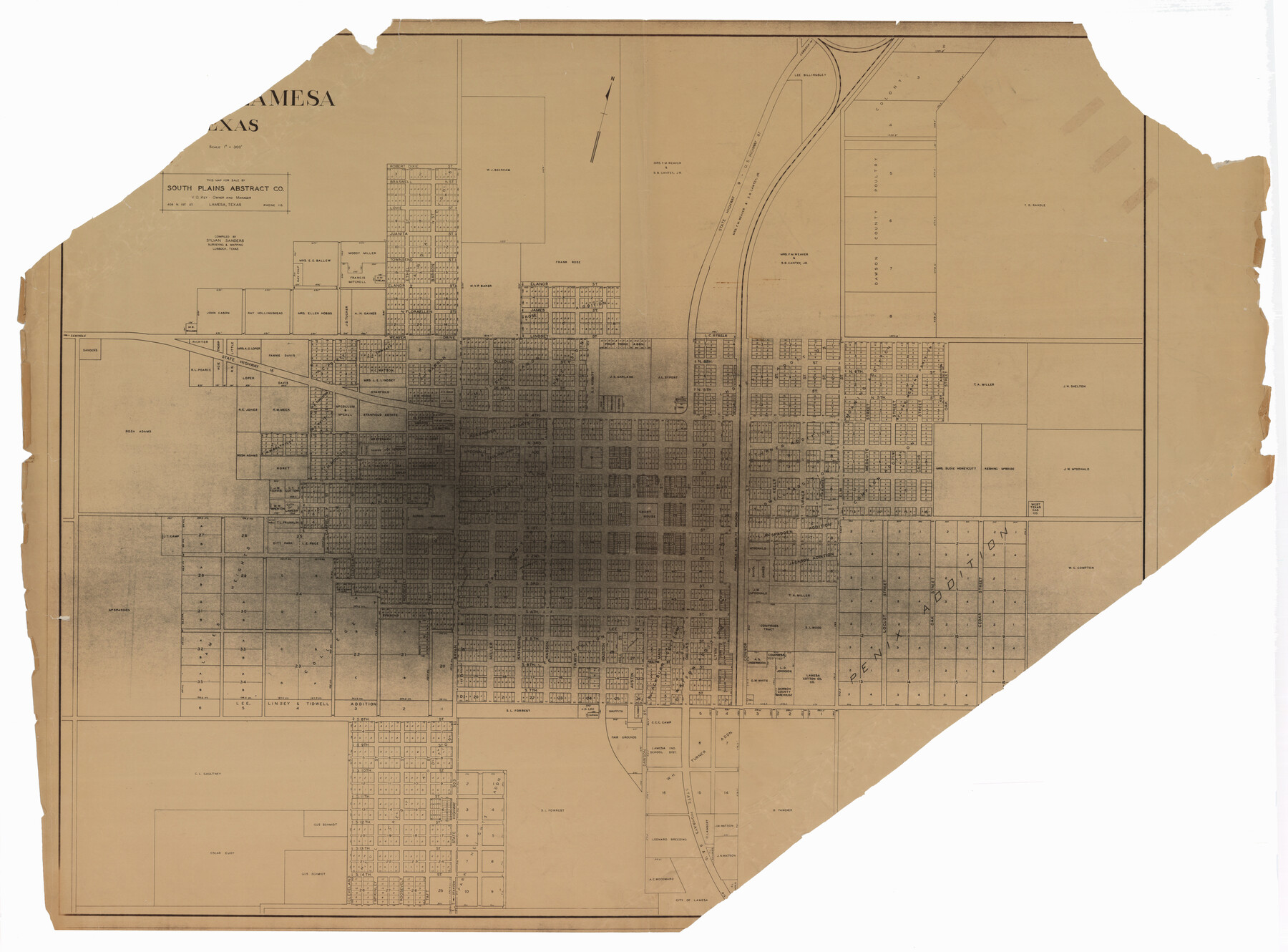 93125, Lamesa, Twichell Survey Records