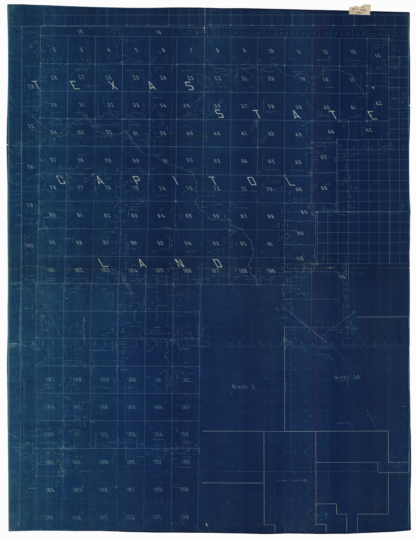 93143, [Map showing State Capitol Lands], Twichell Survey Records