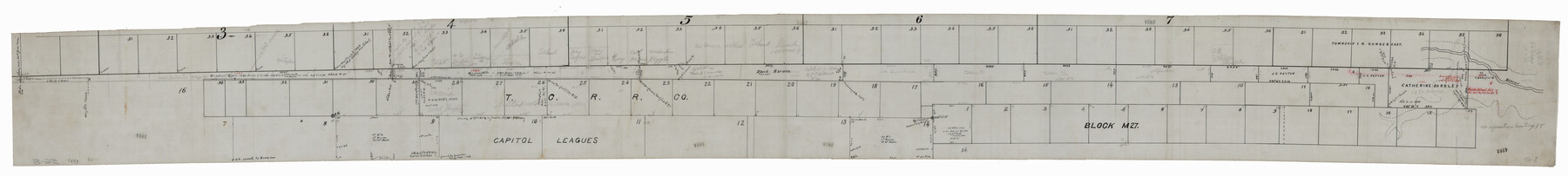 93146, [North line of County], Twichell Survey Records