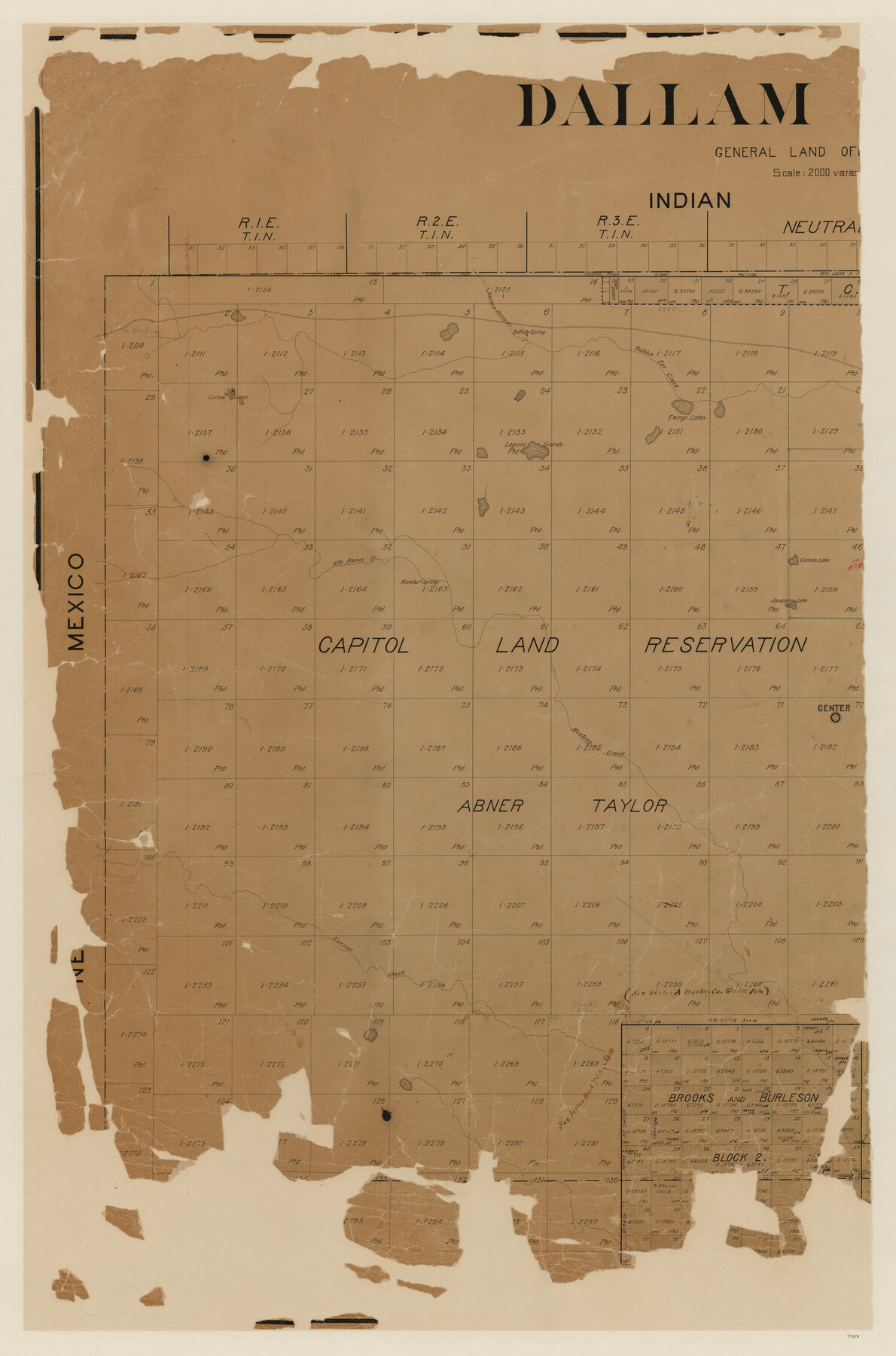 93458, Dallam County, General Map Collection