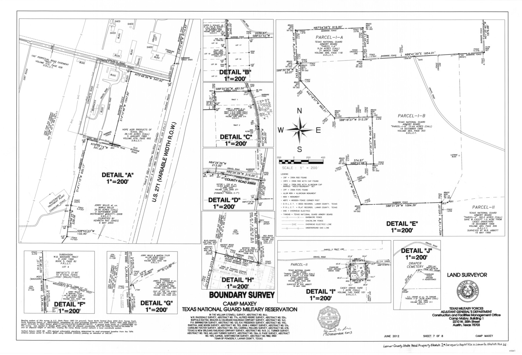 93661, Lamar County State Real Property Sketch 1, General Map Collection