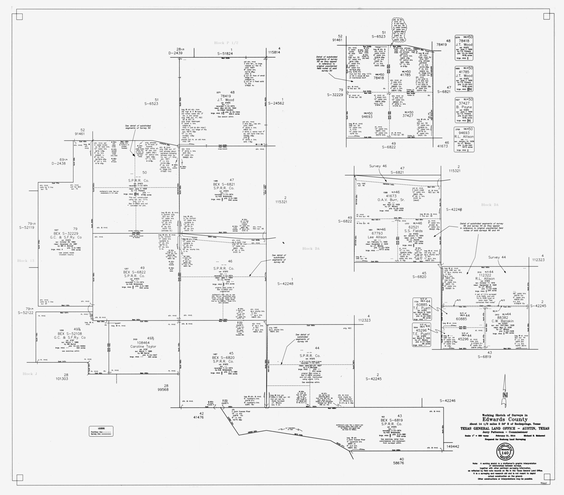 93665, Edwards County Working Sketch 140, General Map Collection