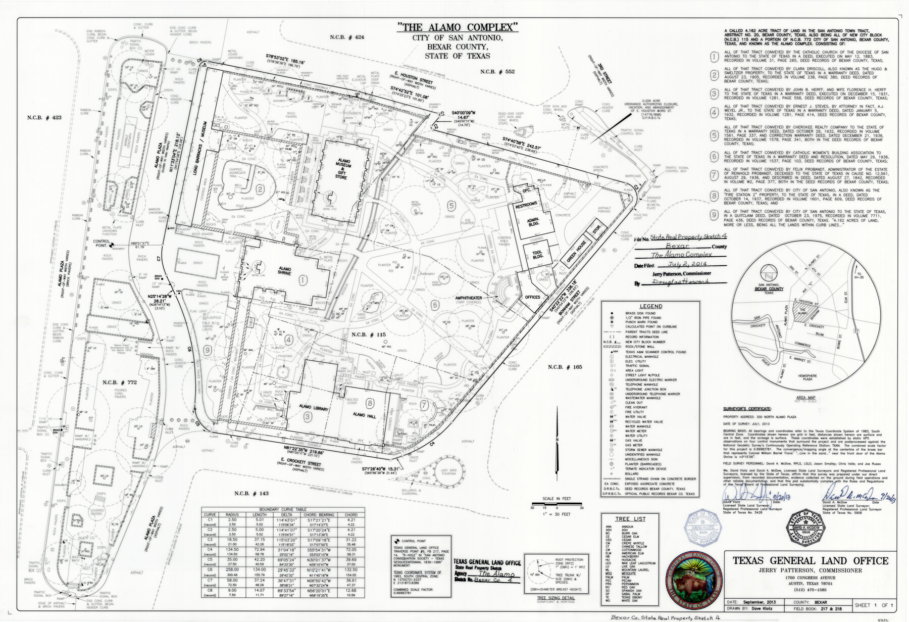 93692, Bexar County State Real Property Sketch 4, General Map Collection