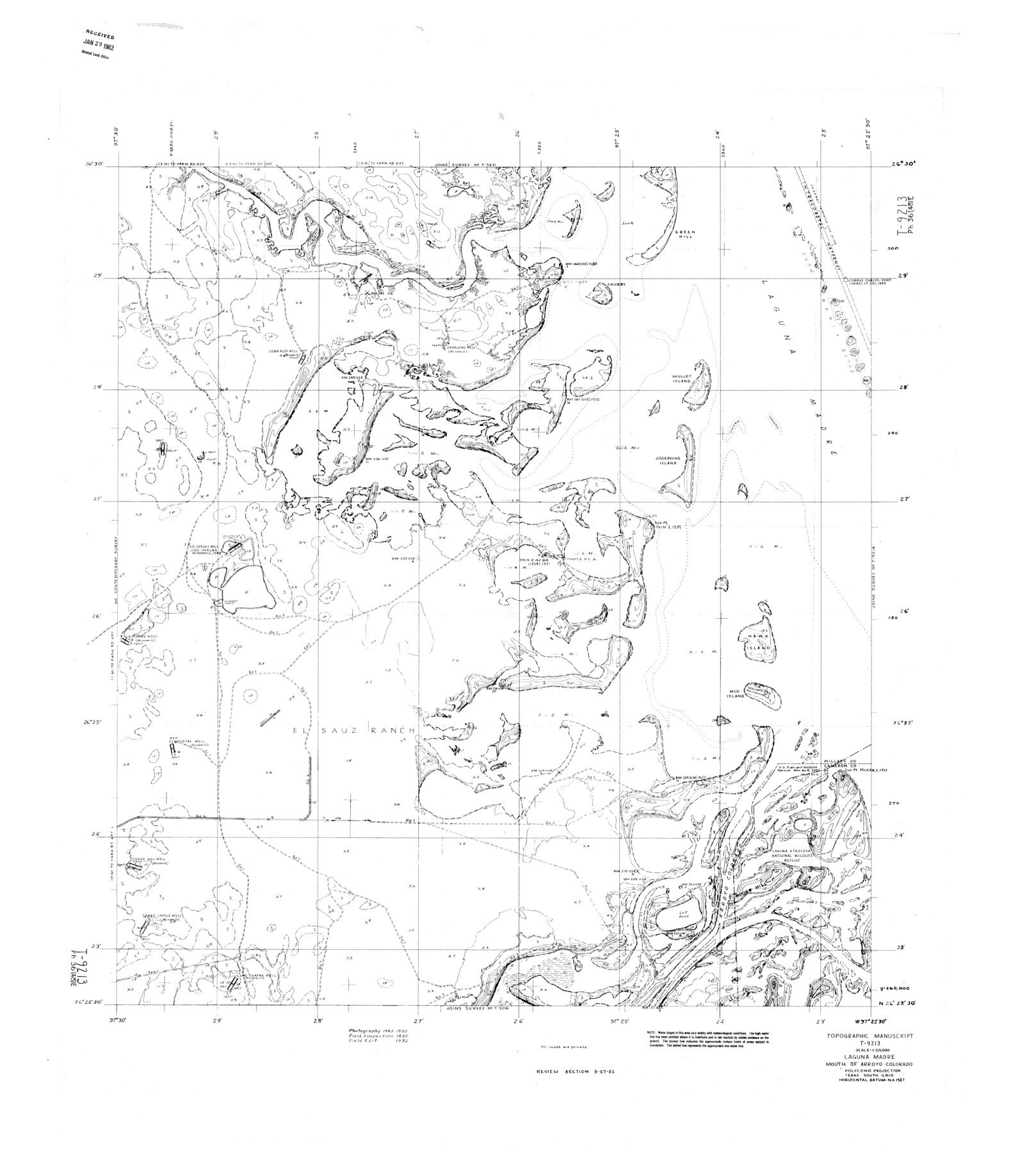 9373, Kleberg County Rolled Sketch 10-29, General Map Collection