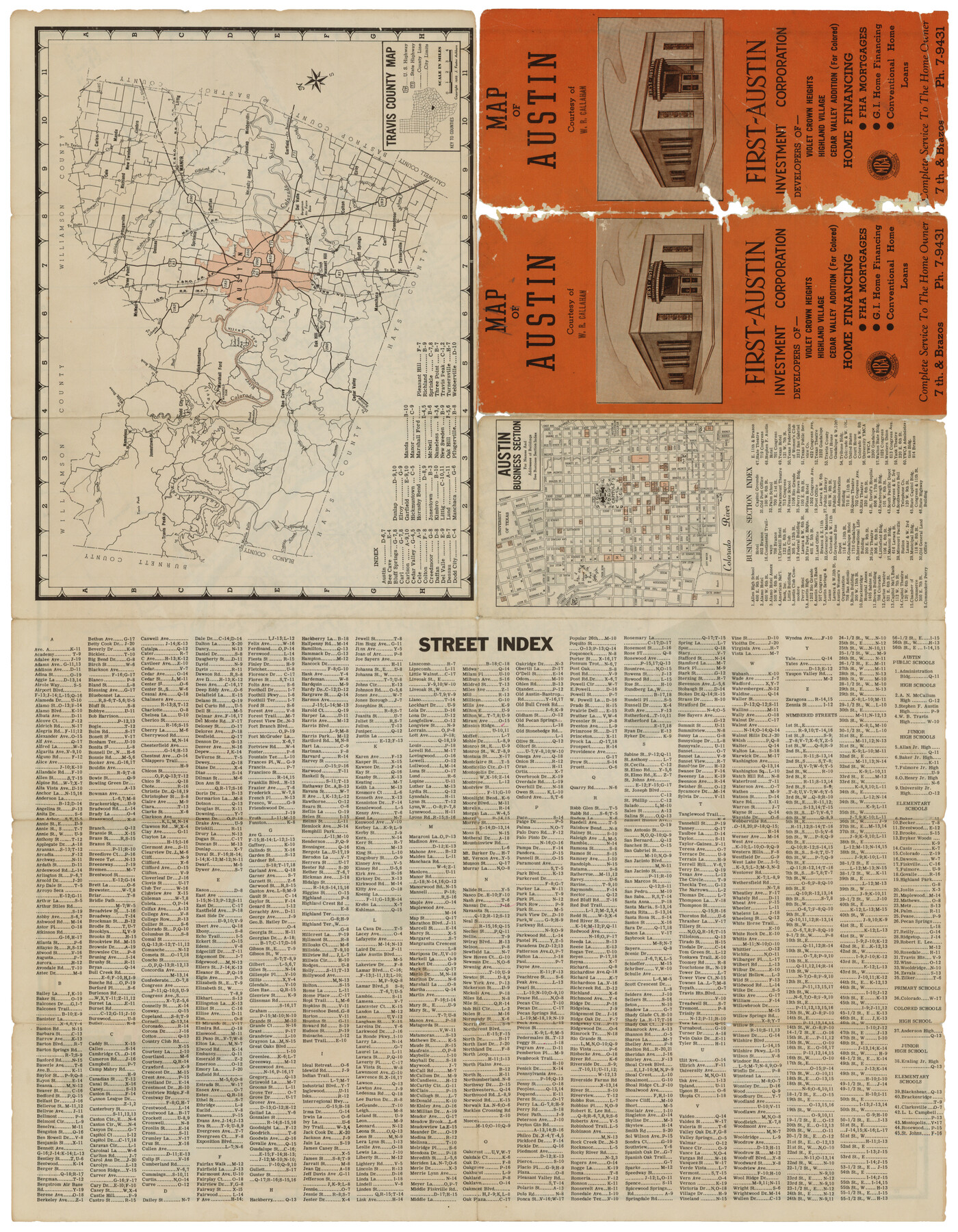 93731, Ashburn's Austin City Map, Non-GLO Digital Images