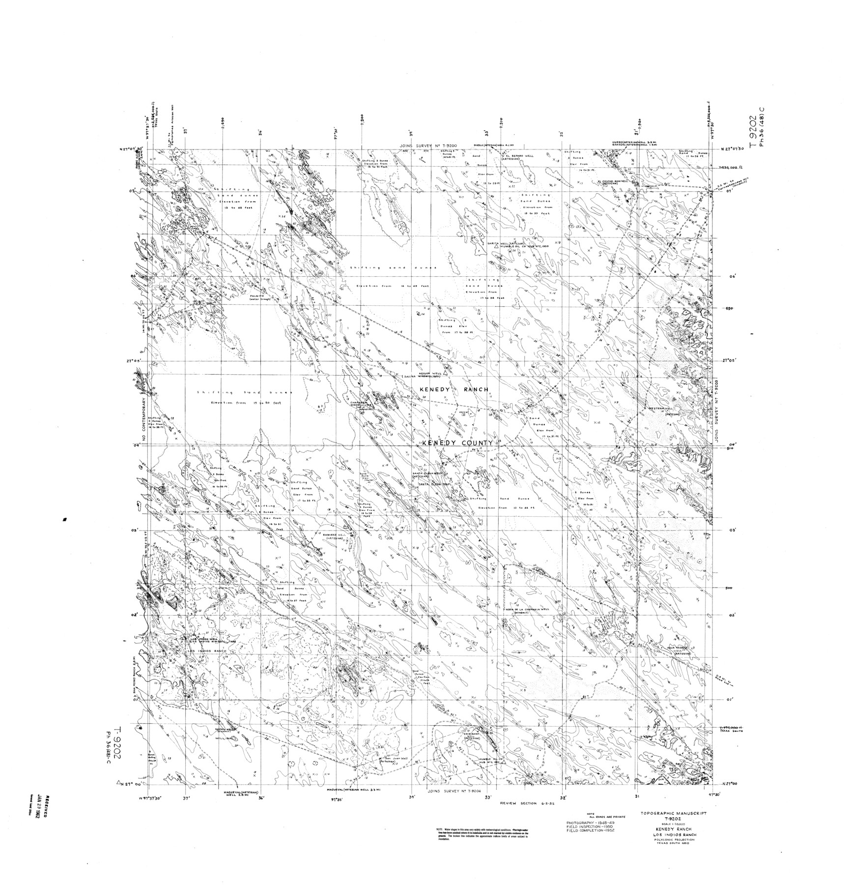 9379, Kleberg County Rolled Sketch 10-19, General Map Collection