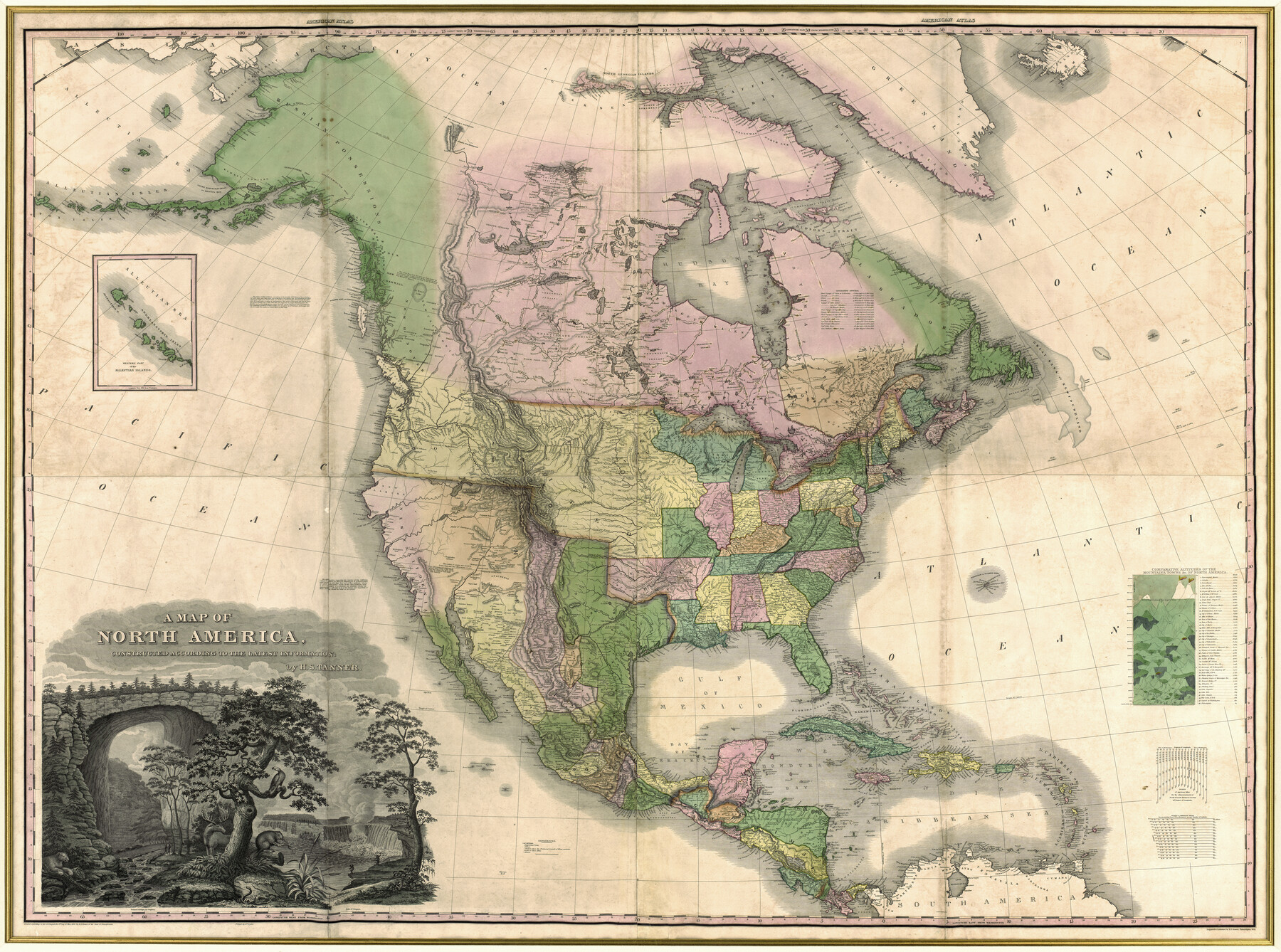 93845, A Map of North America, constructed according to the latest information, Holcomb Digital Map Collection