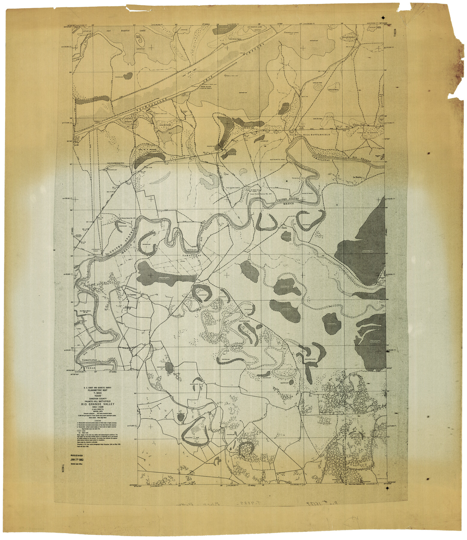9397, Kleberg County Rolled Sketch 10, General Map Collection
