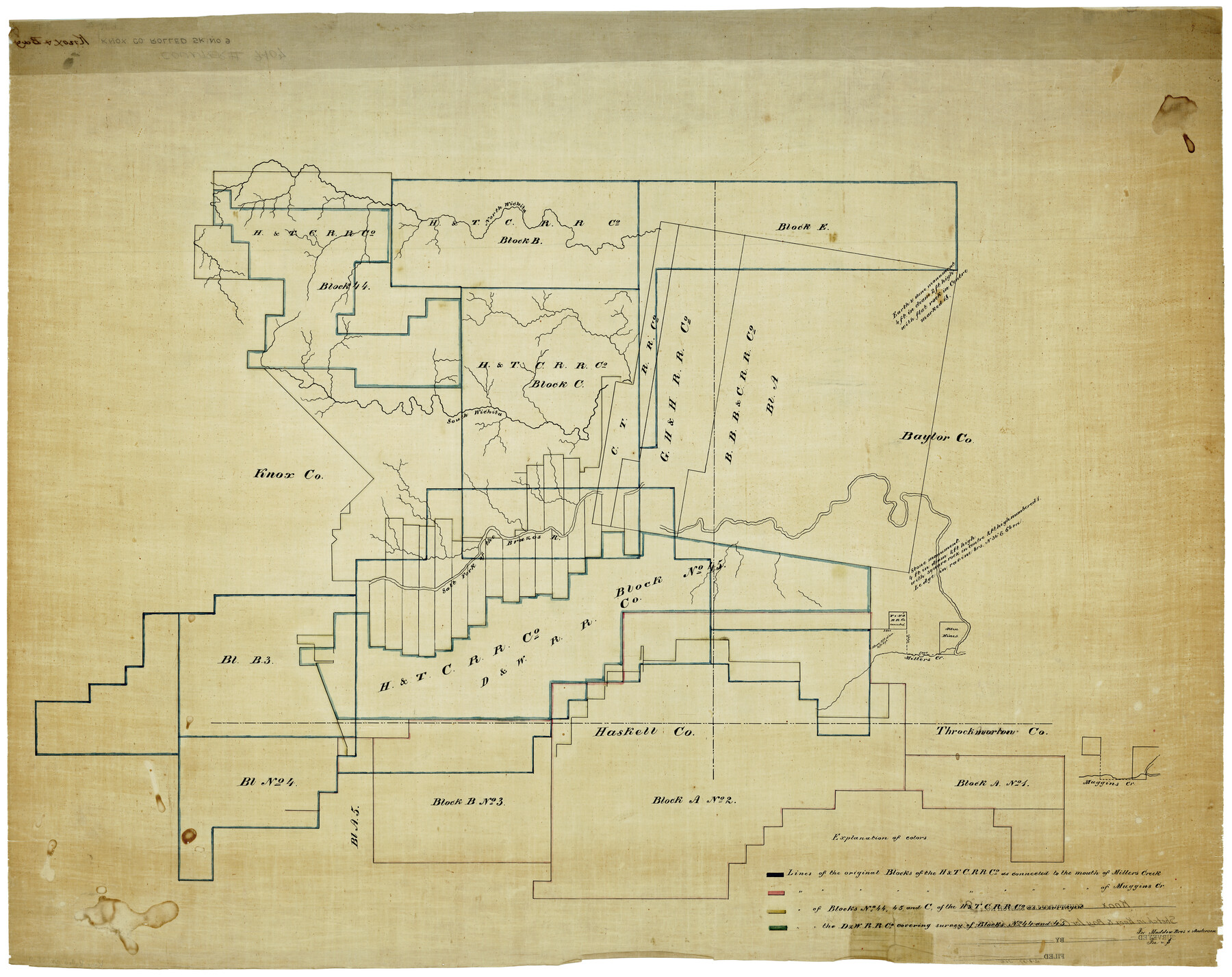 9407, Knox County Rolled Sketch 9, General Map Collection