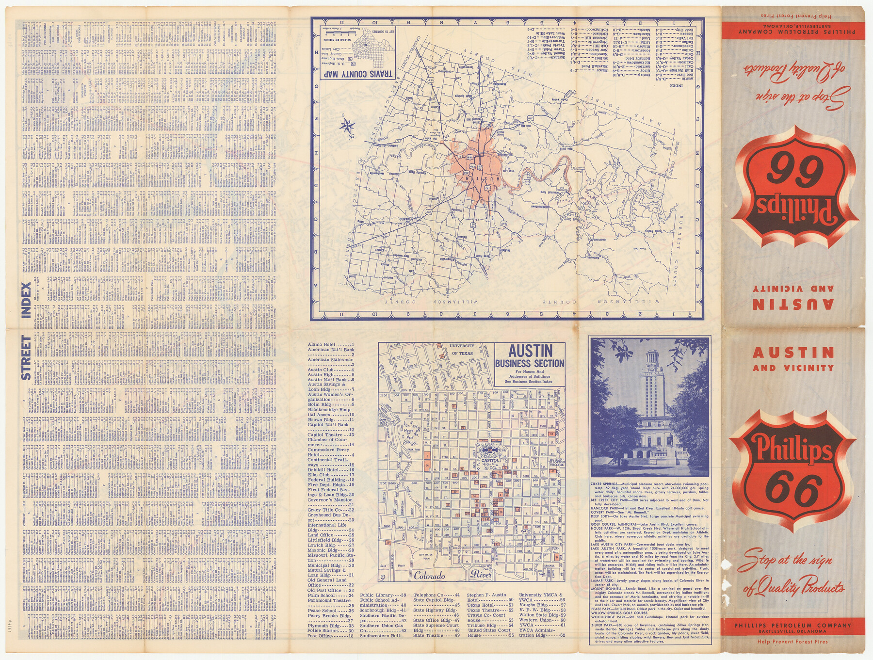 94161, Austin and Vicinity [Verso], General Map Collection